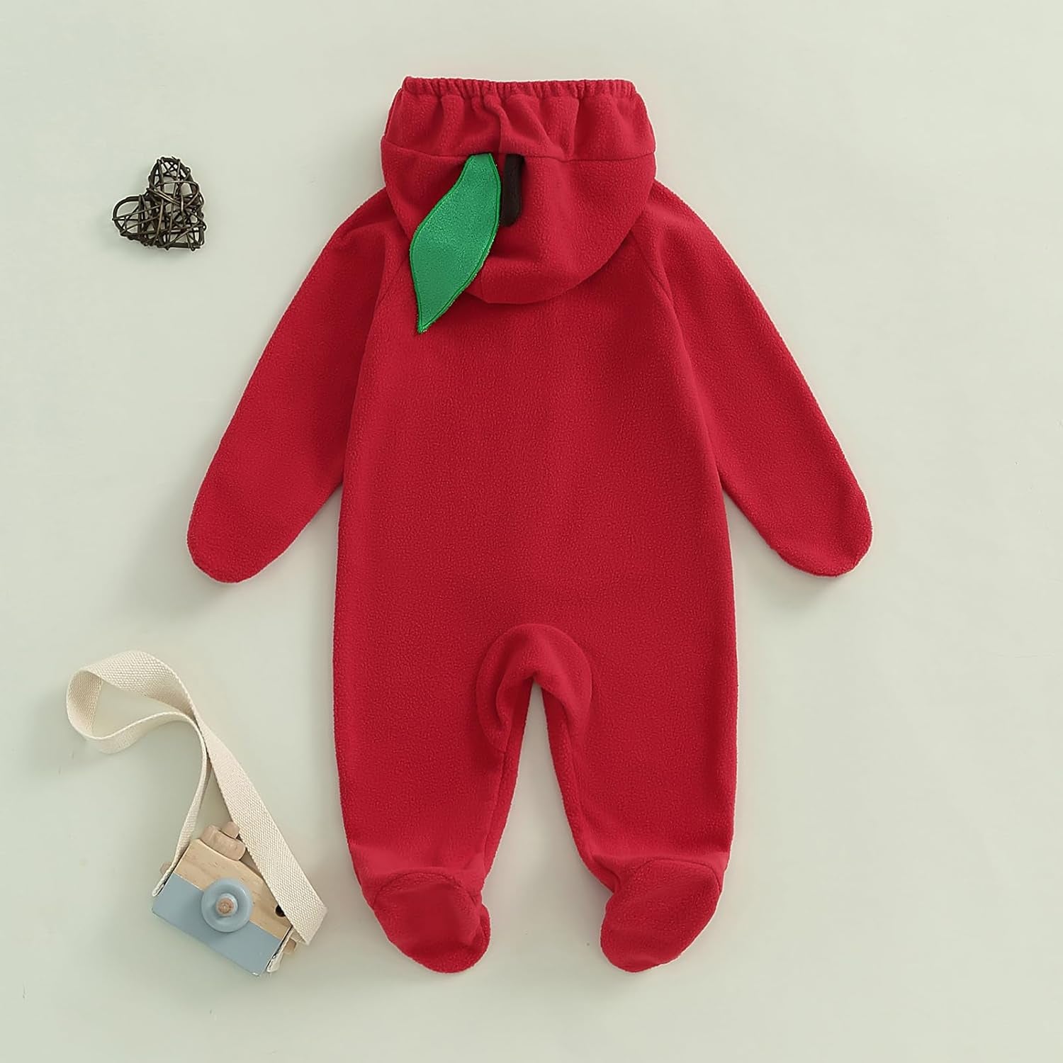 Newborn Baby Halloween Costumes for Girls Boys Long Sleeve Hooded Zipper Jumpsuit Romper Clothes