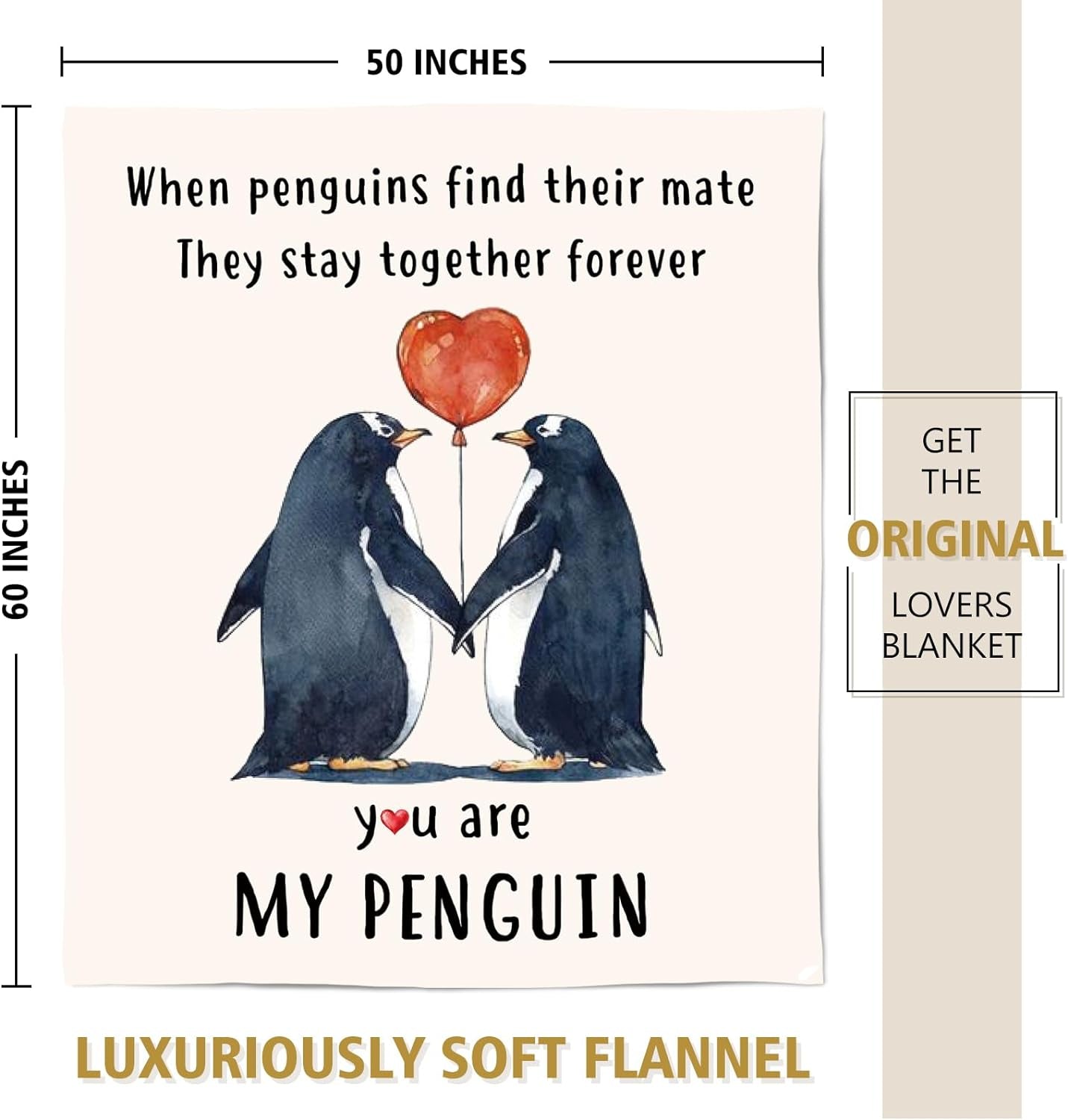 Valentines Day Gifts for Her or Him - Wedding Anniversary Blanket, Romantic I Love You Gifts, Christmas, Birthday Gifts for Boyfriend or Girlfriend, Wedding Gifts for Couple Wife Husband
