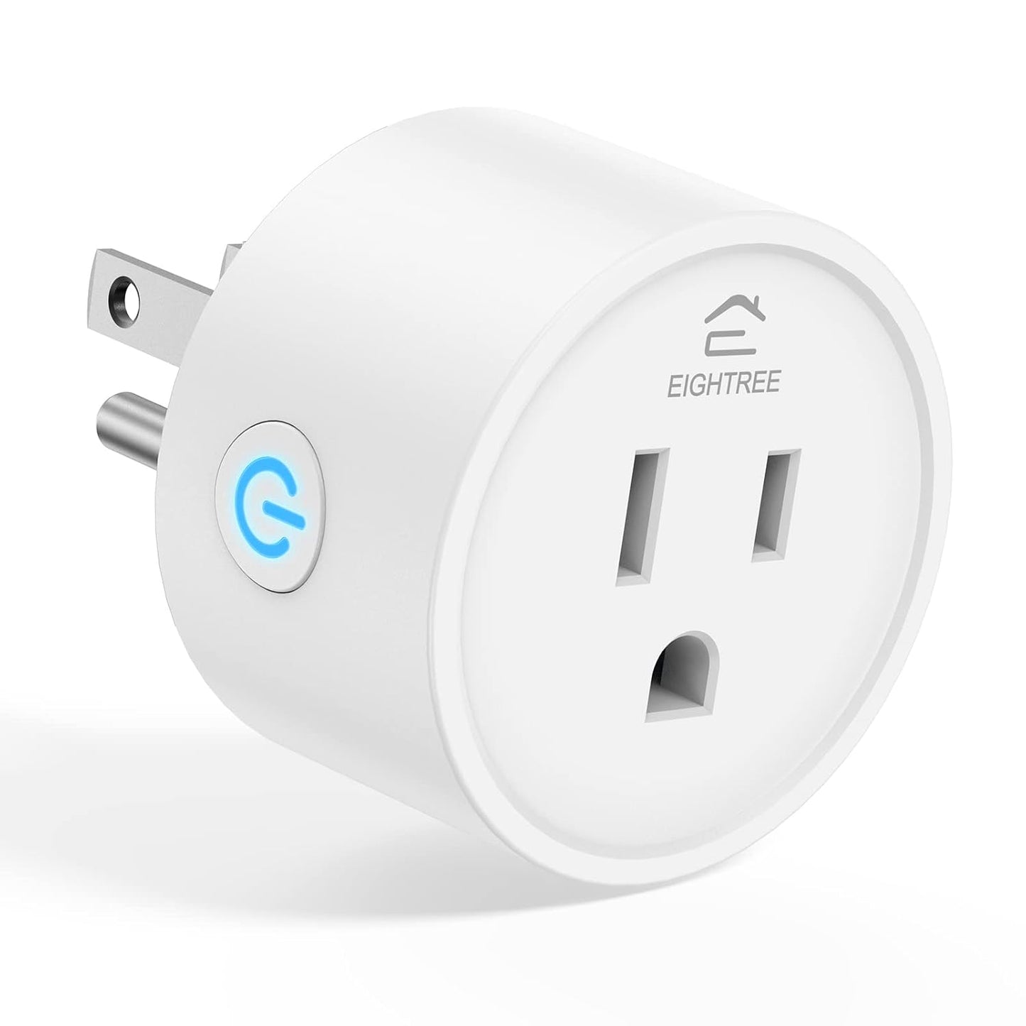 Smart Plug, Smart Plugs That Work with Alexa and Google Home, Compatible with Smartthings, Smart Outlet with Wifi Remote Control and Timer Function, 2.4Ghz Wi-Fi Only, 4 Packs