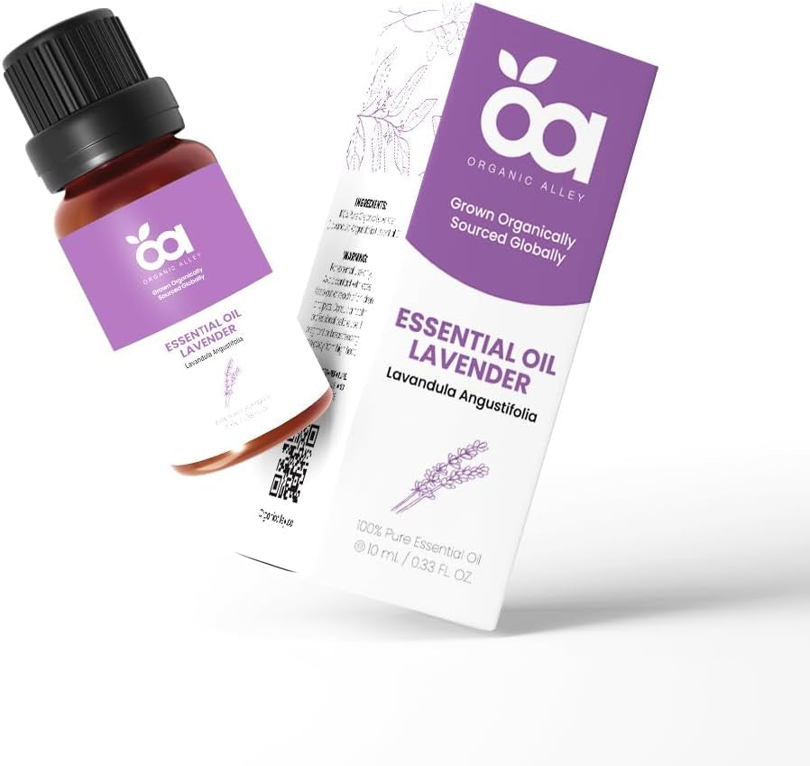 Lavender Essential Oil by  | 100% Pure Therapeutic Grade | Natural Aromatherapy Oil | Essential Oil for Relaxation | Lavandula Angustifolia (0.33 Fl Oz, Lavender) TLBH