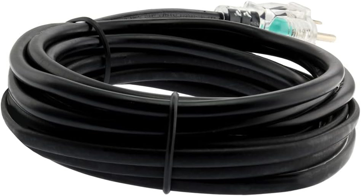 Premium Heat Cable for Pipe Freeze Protection - Heating Tape with Built-In Thermostat - Constant Watt Anti-Freeze & Uv-Proof Heated Cord - 120 VAC - Copper Nickel Wire Heater