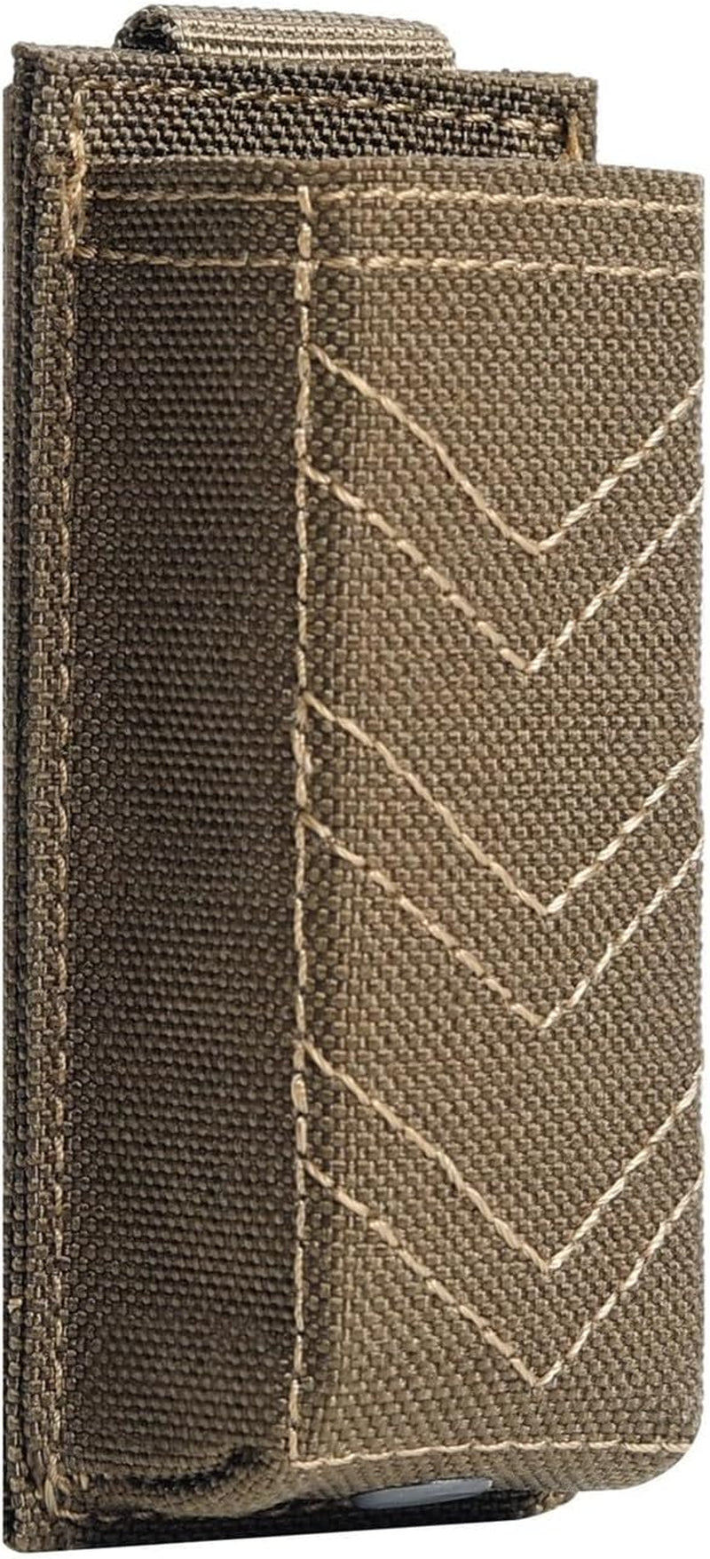 Single/Double Pistol Magazine Pouch W/Belt/Molle Snap Strap 9Mm Mag Holster W/Quick Release Insert Open Top Mag Retention Case Nylon Mag Holder for Battle Belt Duty Vest Chest Rig