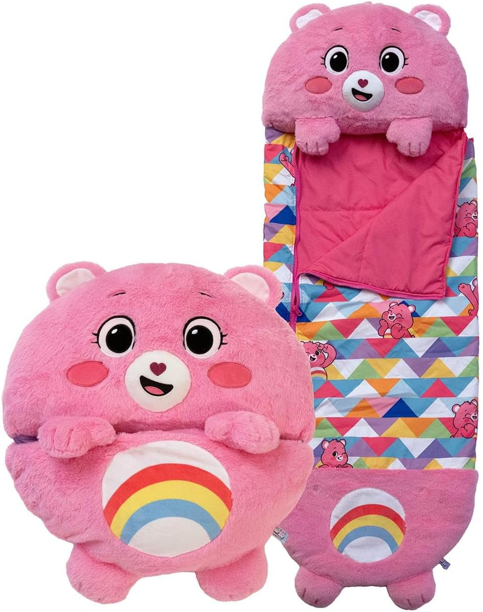 Care Bears - Cheer Bear (Medium) - Plush, Cuddly Sleeping Bag for Children - Soft & Huggable Material - a Wonderful Gift Idea for Girls & Boys UK UK