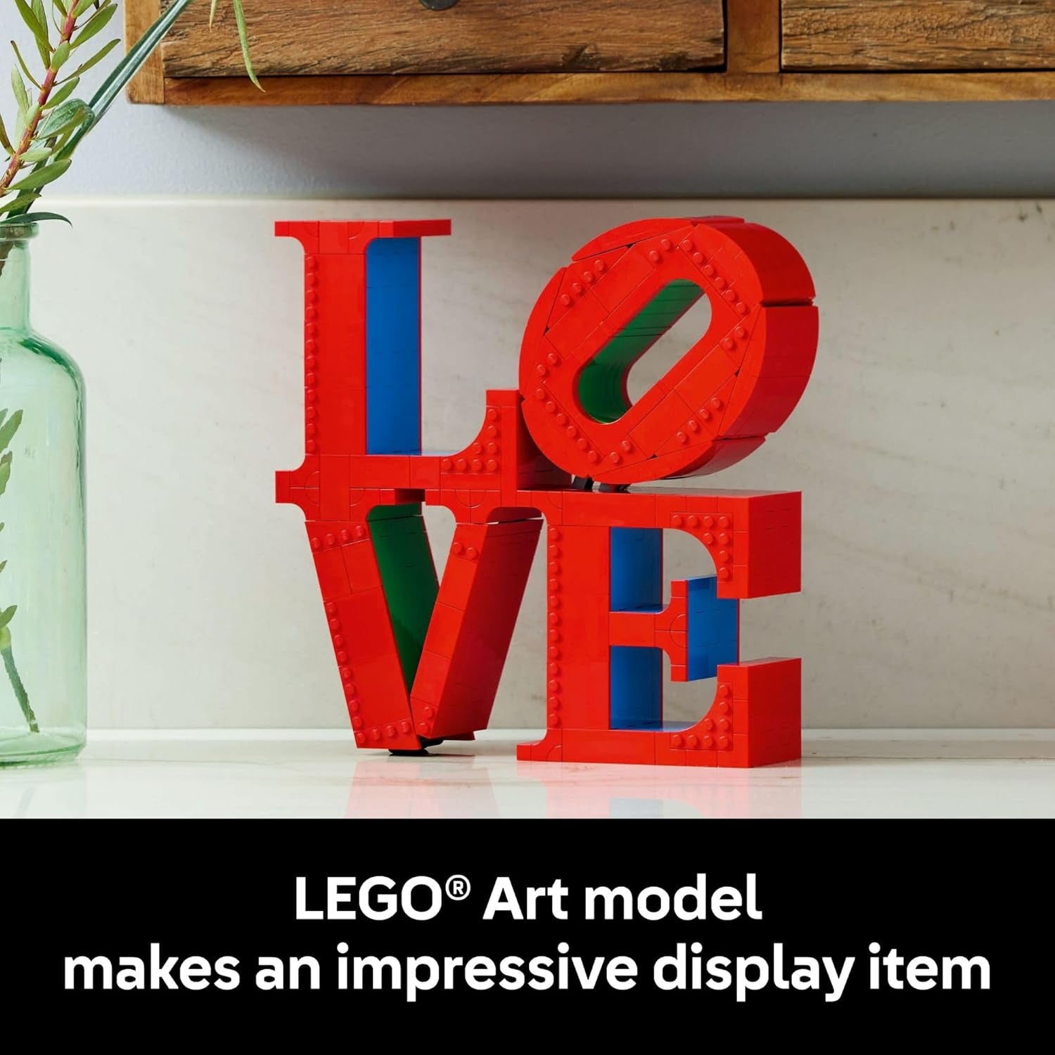 Art Love Collectible Building Sets - DIY Kits for Adults, Ages 18+ - Crafts for Home Decor & Display - Gift Ideas for Valentine'S Day, Birthdays, & More - 31214