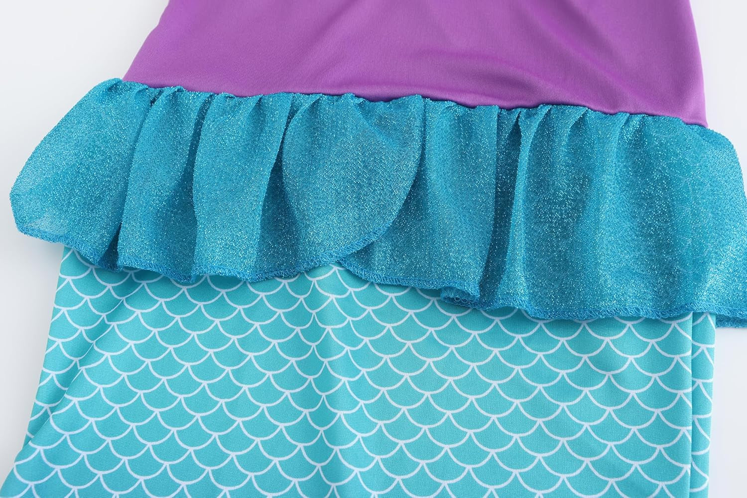 Mermaid Costume Dress Girls Kids Ariel Princess Dress Halloween Costumes Cosplay Birthday Pary