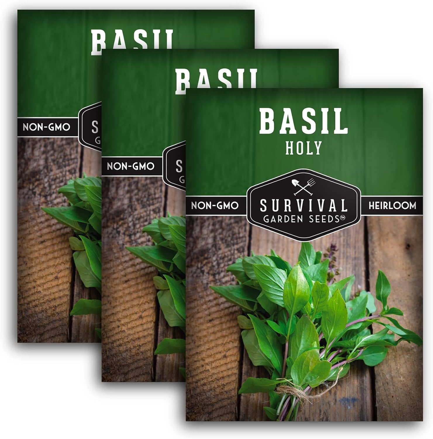 - Holy Basil Seed for Planting - Packet with Instructions to Plant and Grow the Indian Sacred Herb Tulsi in Your Home Vegetable Garden - Non-Gmo Heirloom Variety - Indian Herb TLBH