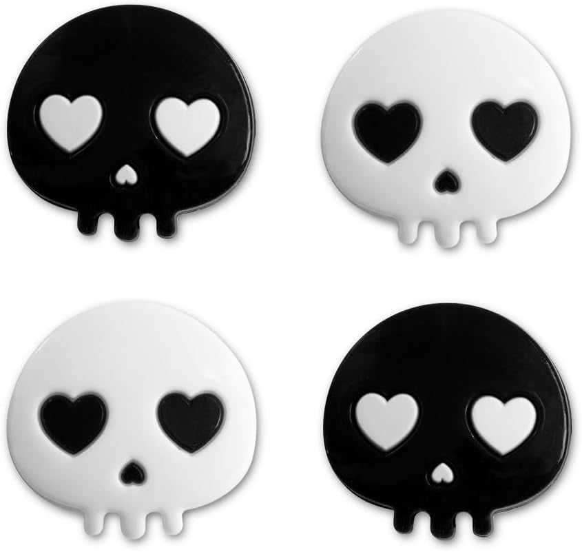 Switch Thumb Grips Caps, Cute Kitty Joystick Caps for Nintendo Switch/Lite/Switch OLED, 4 PCS Thumbstick Cover, Analog Stick Button Cover for NS Joycon Controller Accessories,Strawberry