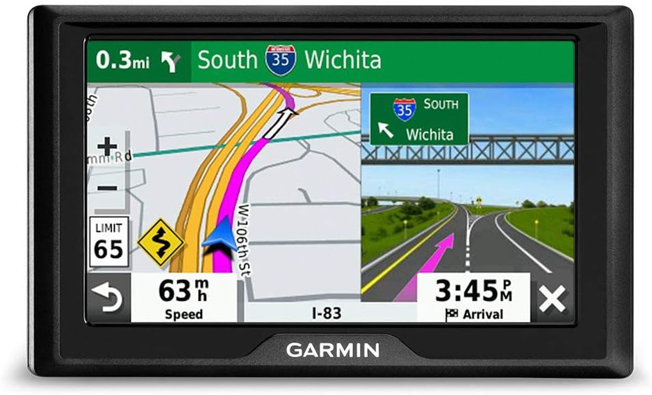 Drive 52, GPS Navigator with 5-Inch Display, Simple On-Screen Menus and Easy-To-See Maps (Renewed) TRUCK DRIVER