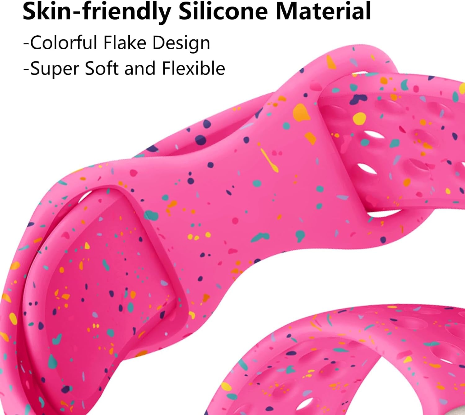 Sport Bands for Apple Watch Band 40Mm 38Mm 41Mm 44Mm 45Mm 42Mm 49Mm, Soft Silicone Wristband for Women Men, Waterproof Sport Strap for Iwatch Series 9 8 7 6 SE 5 Ultra 4 3 2
