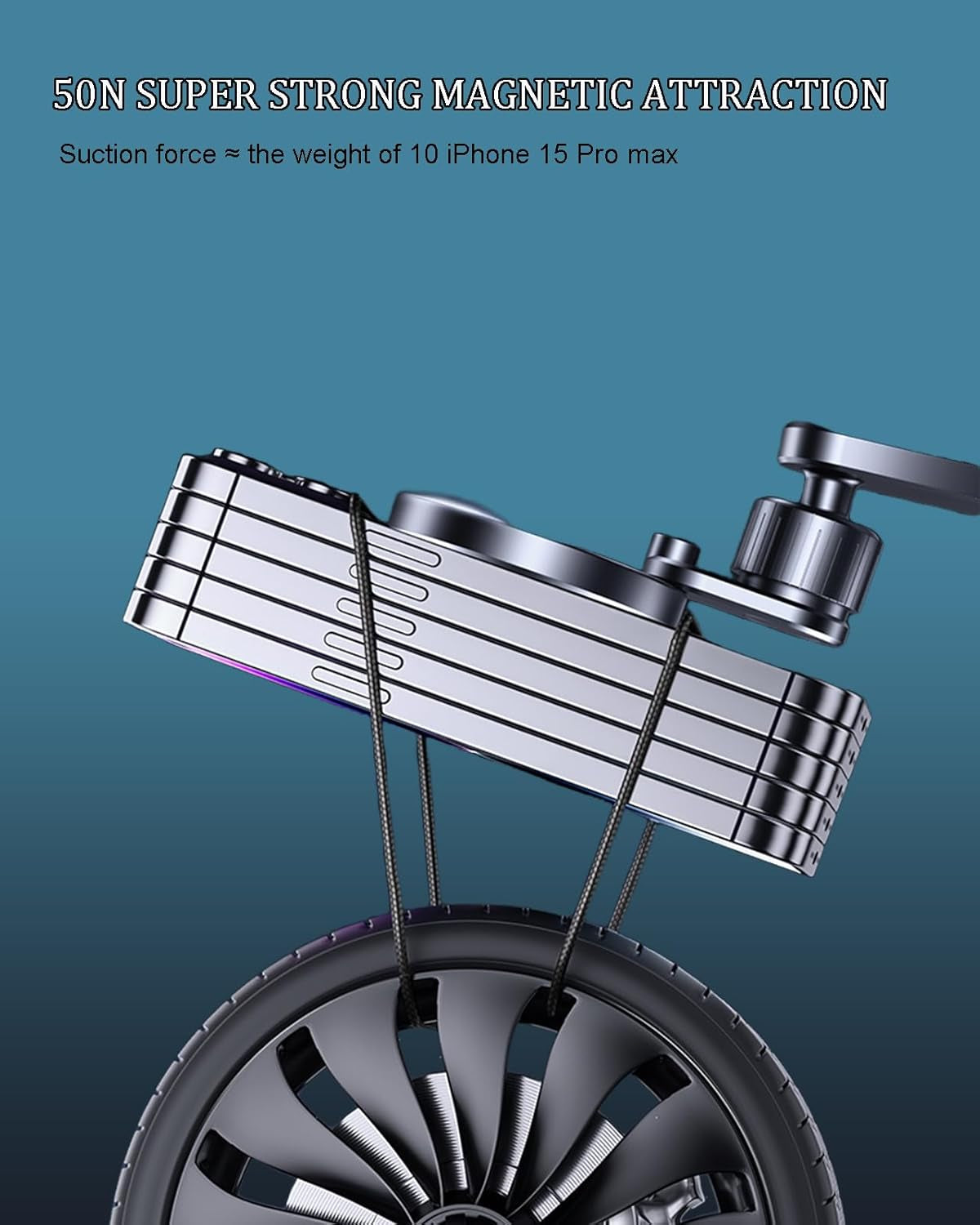 Phone Mount for Tesla Model Y Accessories 2024, No Glue Required, for Magsafe Magnetic Car Dash Phone Holder for Tesla Model 3/Y/S/X/Cybertruck Accessories (For Model 3/Y/S/X/Cybertruck)