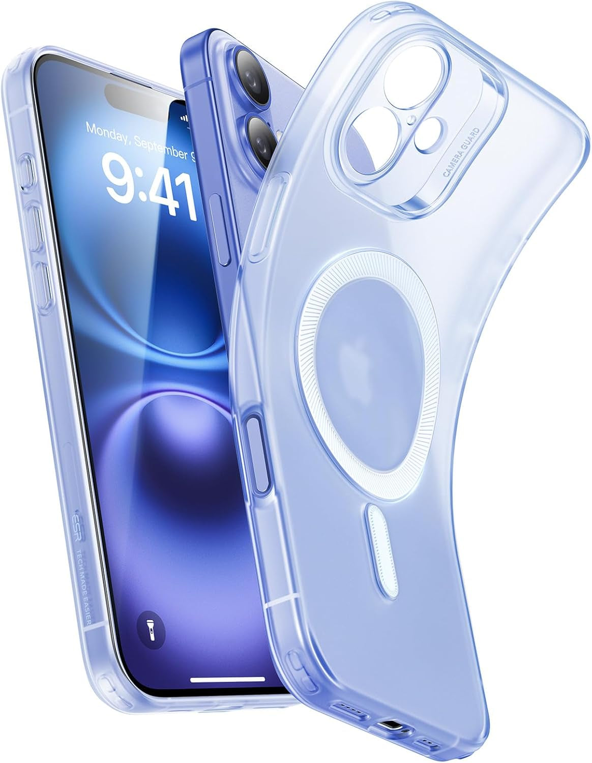 for Iphone 16E Case, for Iphone SE 4 Case Compatible with Magsafe, Camera Protection, Shockproof Thin Cover, Resists Yellowing Scratches, Magnetic Iphone Case for 16E, Zero Series,Frosted Black