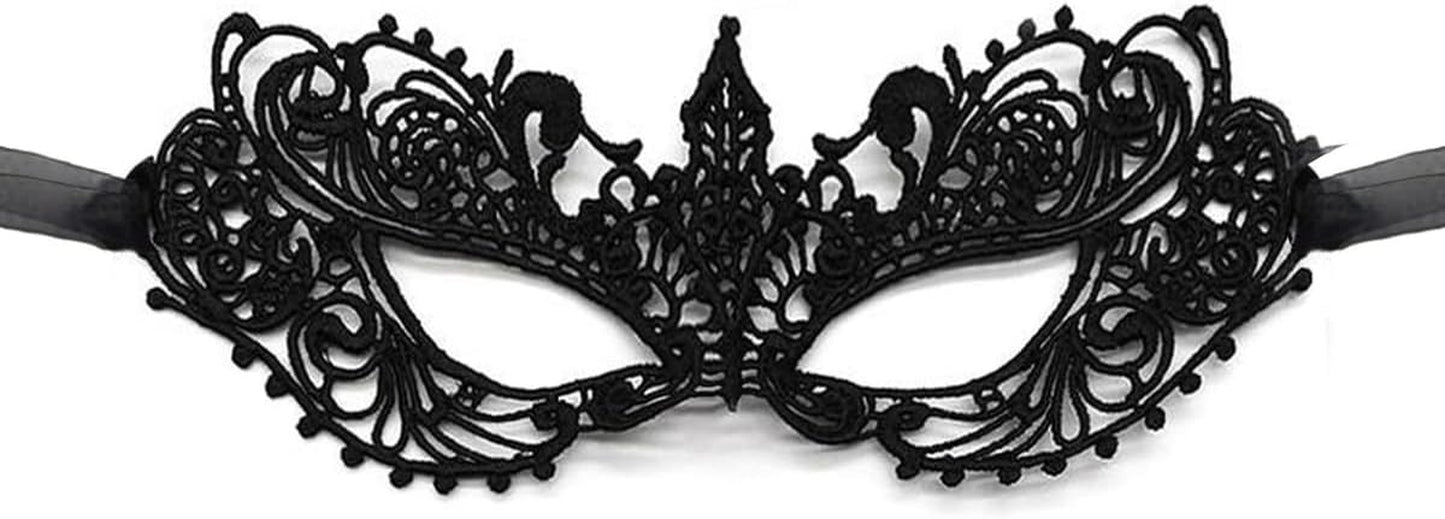 Masquerade Mask for Women Venetian Lace Eye Masks for Party Prom Ball Costume Mardi Gras Party Supply
