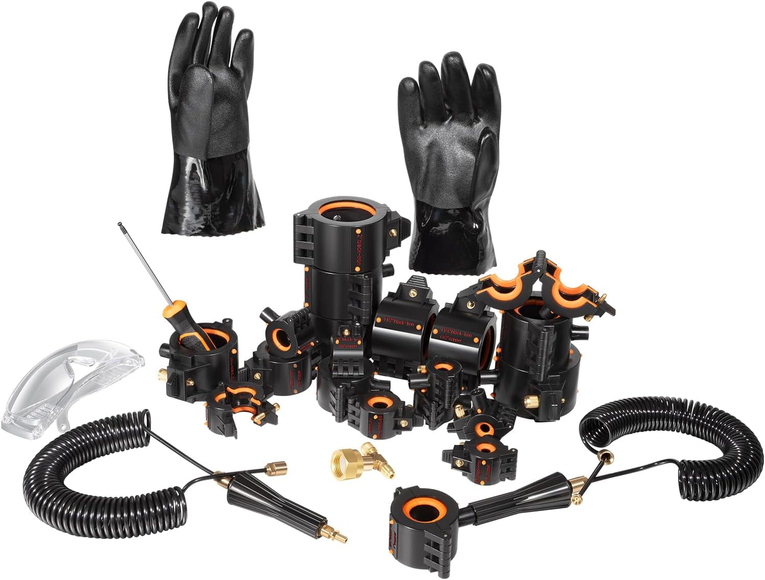 CST2 General Cold-Shot Pipe Freeze Kit, General Pipe Cleaners, Quickly Freezes Pipes from 1/8" to 2", Repair Water Systems without Draining