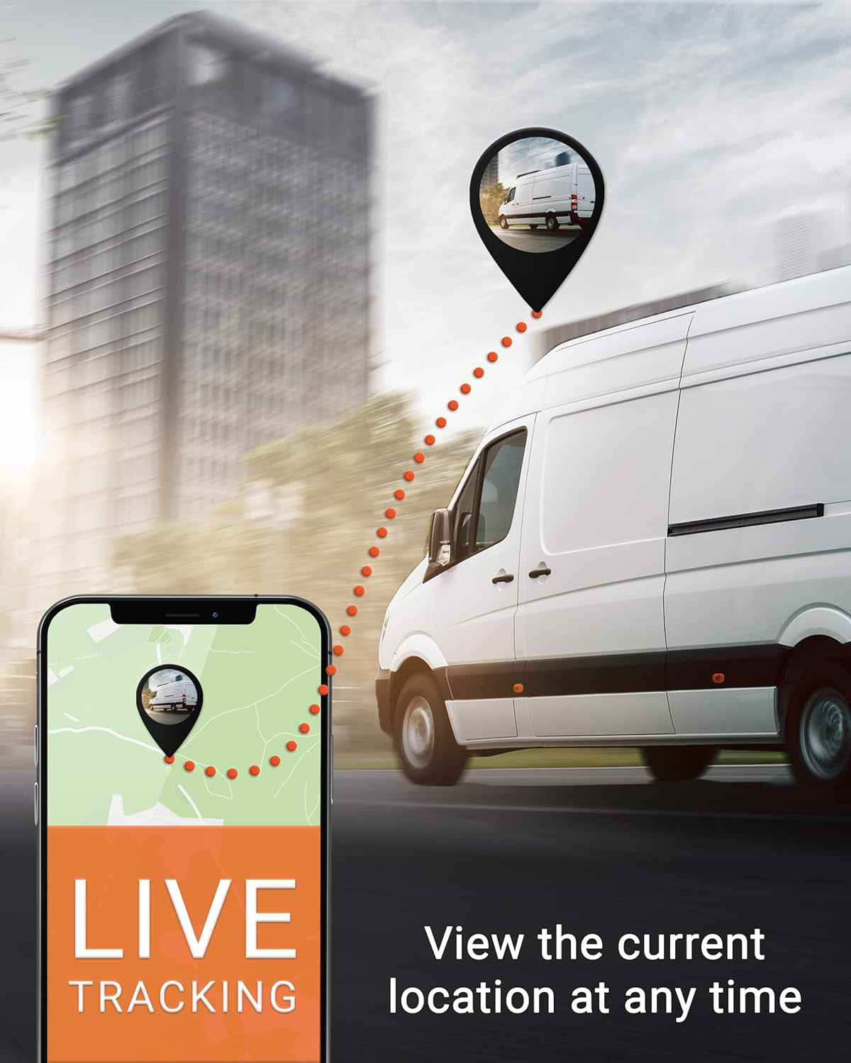 Vehicle Finder 4G, 1.0 - Cellular Connected, Real Time Tracking GPS Tracker for Cars, Motorcycles, Trucks & More - Versatile & Secure Fleet Management