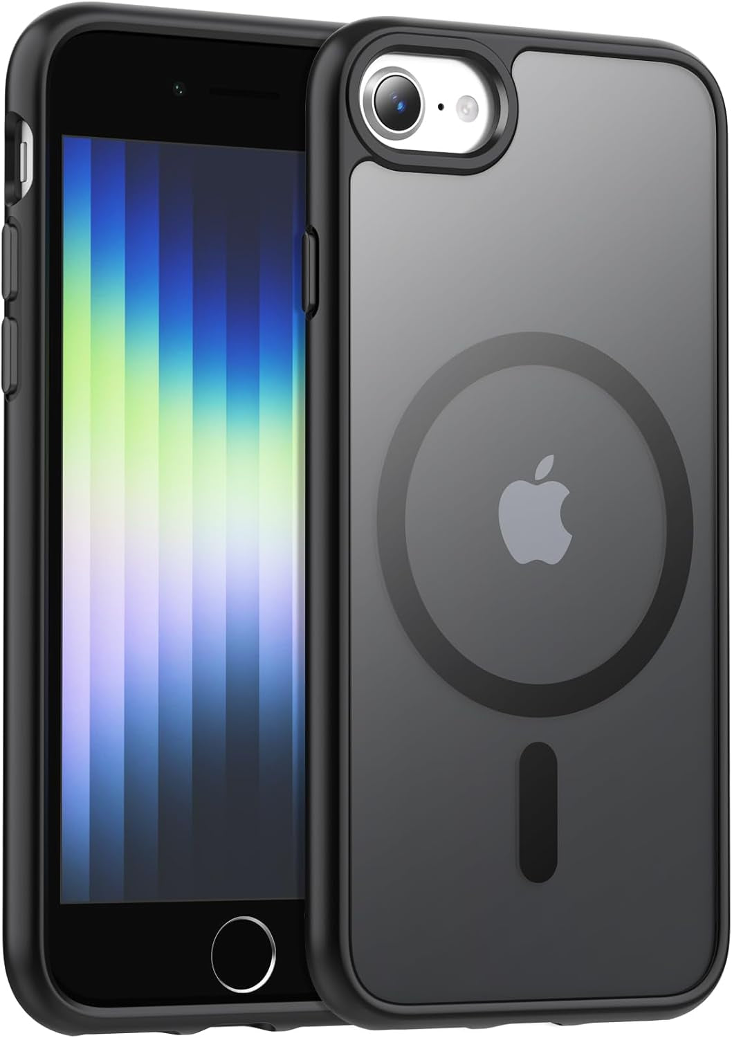 for Iphone 16E Case, [Compatible with Magsafe][Anti-Yellowing][Military-Grade Protection] Shockproof Slim Magnetic Phone Sleeve for Iphone 16E 6.1'', Clear