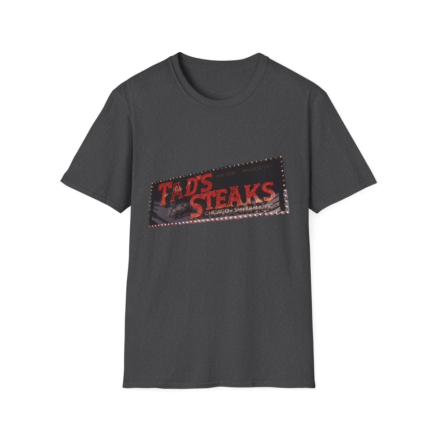 Tad's Steaks [gone] Times Square New York, NY Unisex Softstyle T-Shirt