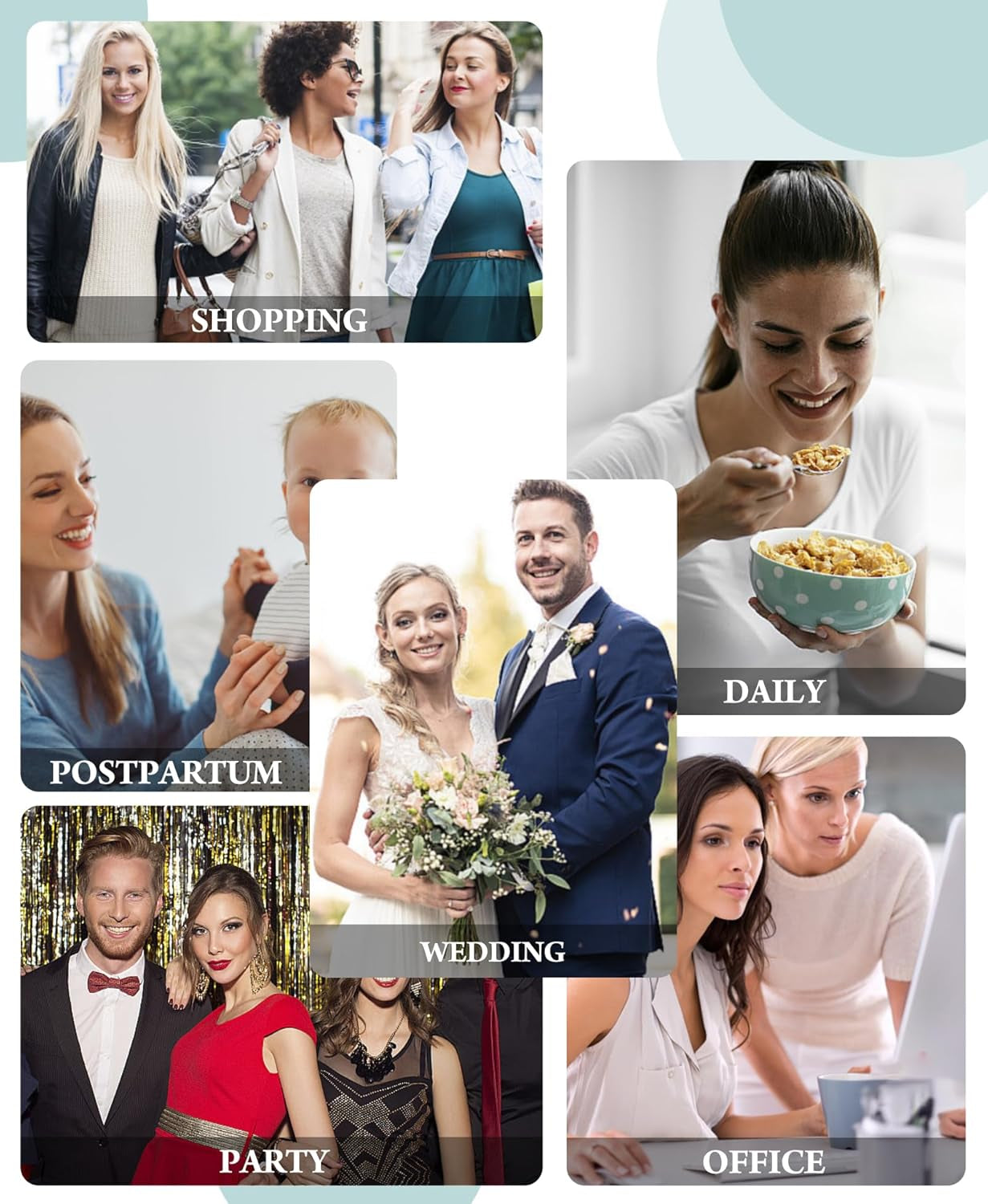 Shapewear Tummy Control Shorts, High Waisted Boy Shorts Underdress for Women Compression Underwear Womens Body Shaper