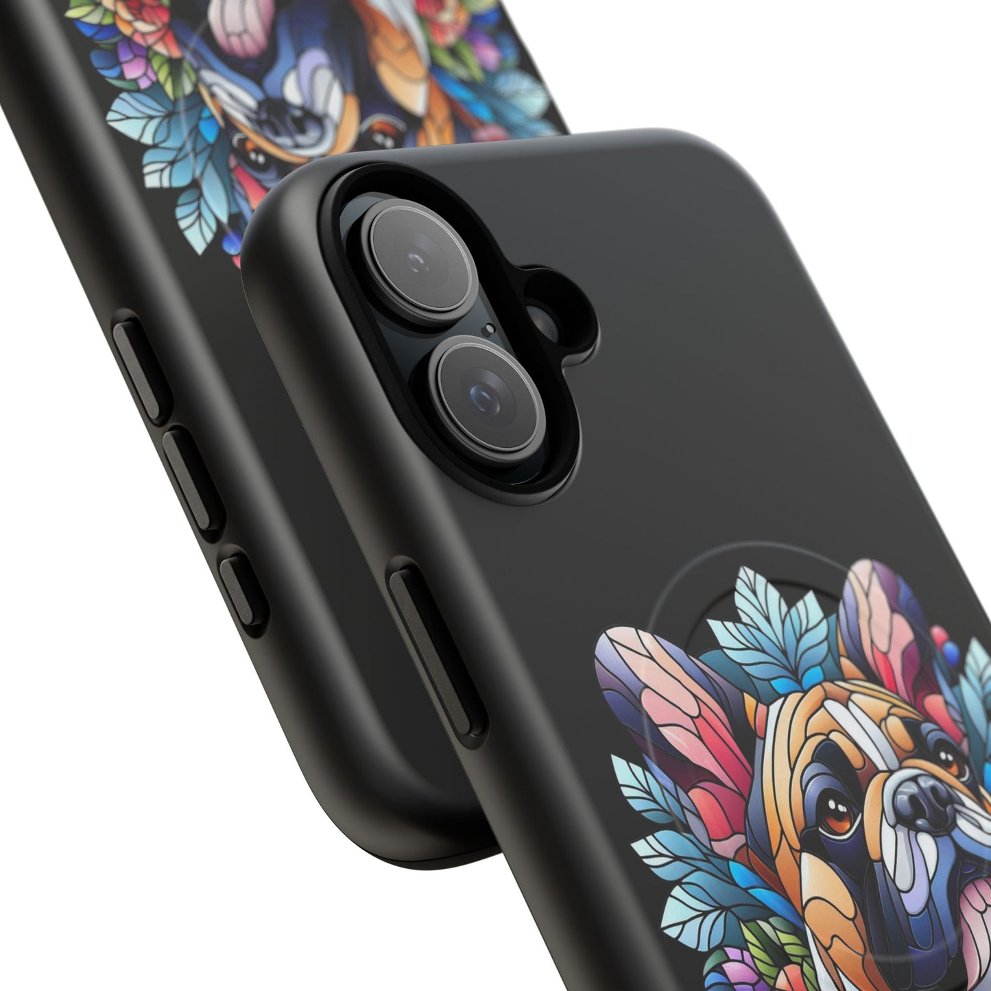 French Bulldog Stained Glass Tough Magnetic Cases