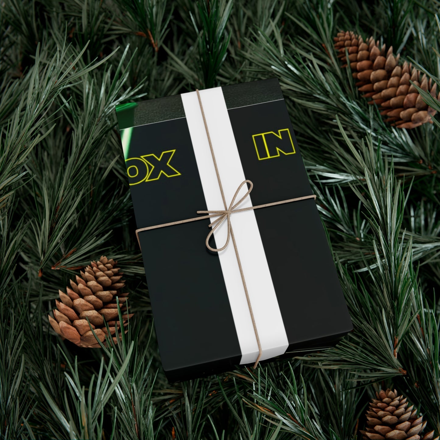 STAR WARS CAT IN A LITTER BOX FAR FAR AWAY Gift Wrap Papers