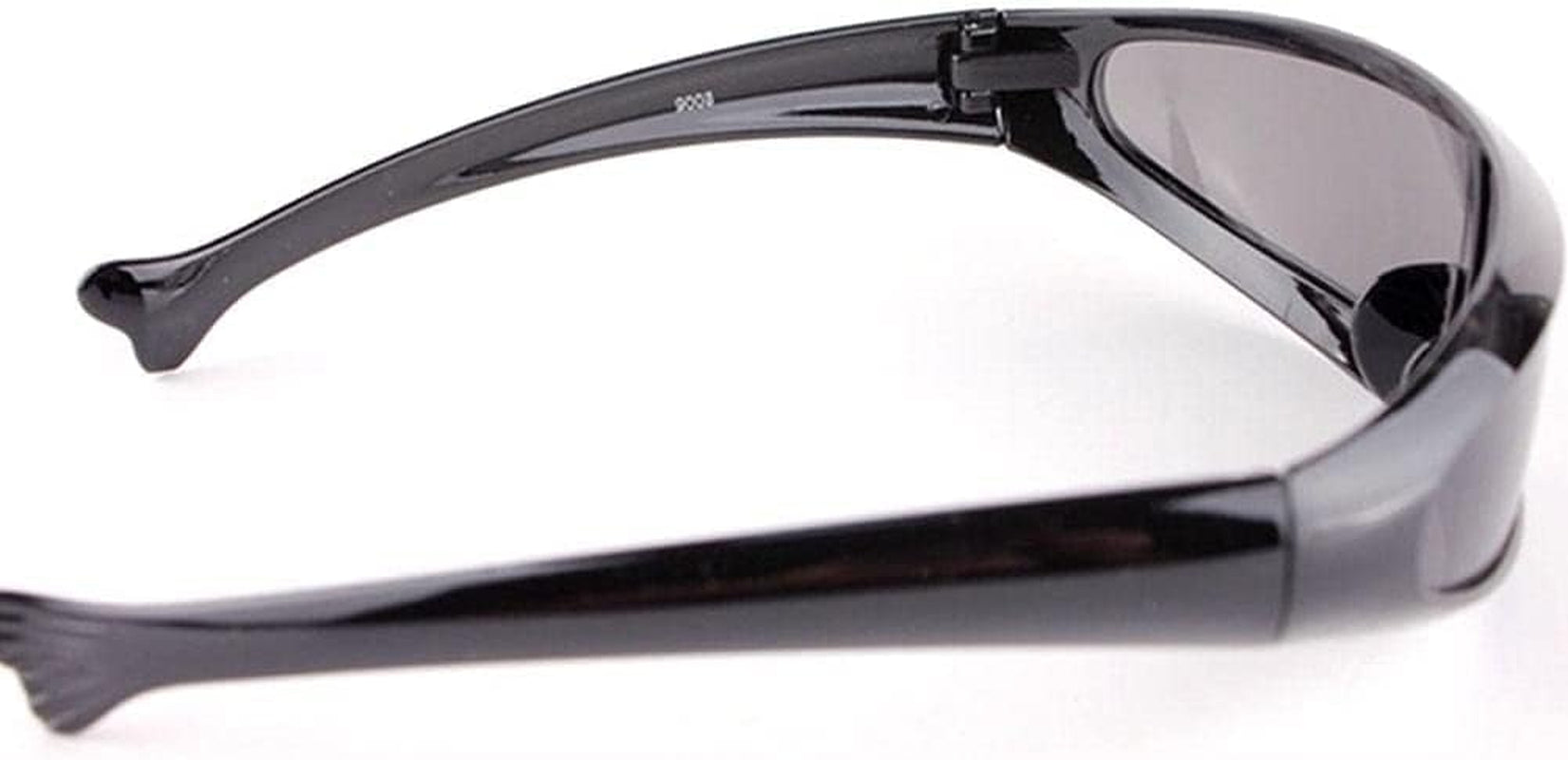 Futuristic Cyclops Cyberpunk Visor Sunglasses Mirrored Lens Narrow Sunglasses Personality Cosplay Costume Eyeglasses Photo Props Costume Eyewear Glasses Funny Party Mask Decoration（Black+Rainbow）