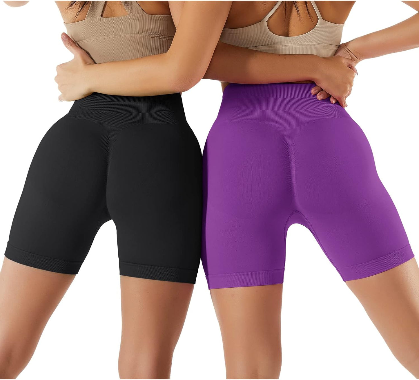 Workout Shorts for Women Seamless Short Gym Yoga Running Sport Active Exercise Fitness Shorts