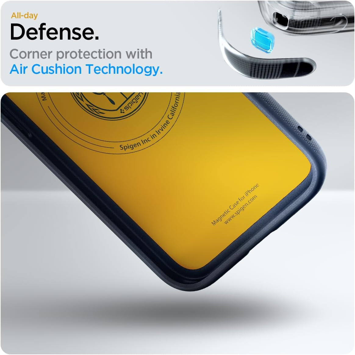 for Iphone 16E Case, Nano Pop Magfit [Compatible with Magsafe Accessories] [Military-Grade Protection] - Blueberry Navy