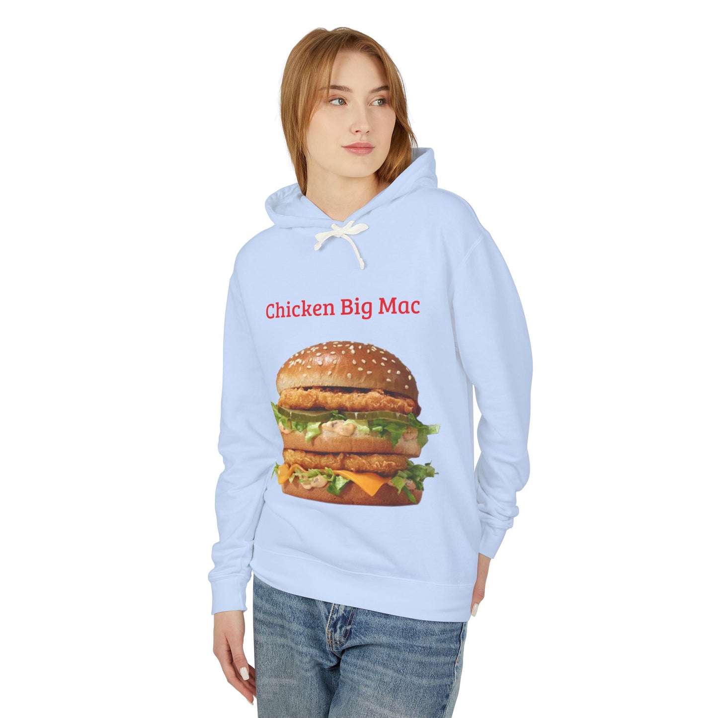 Chicken Big Mac Unisex Hooded Hoodie Sweatshirt