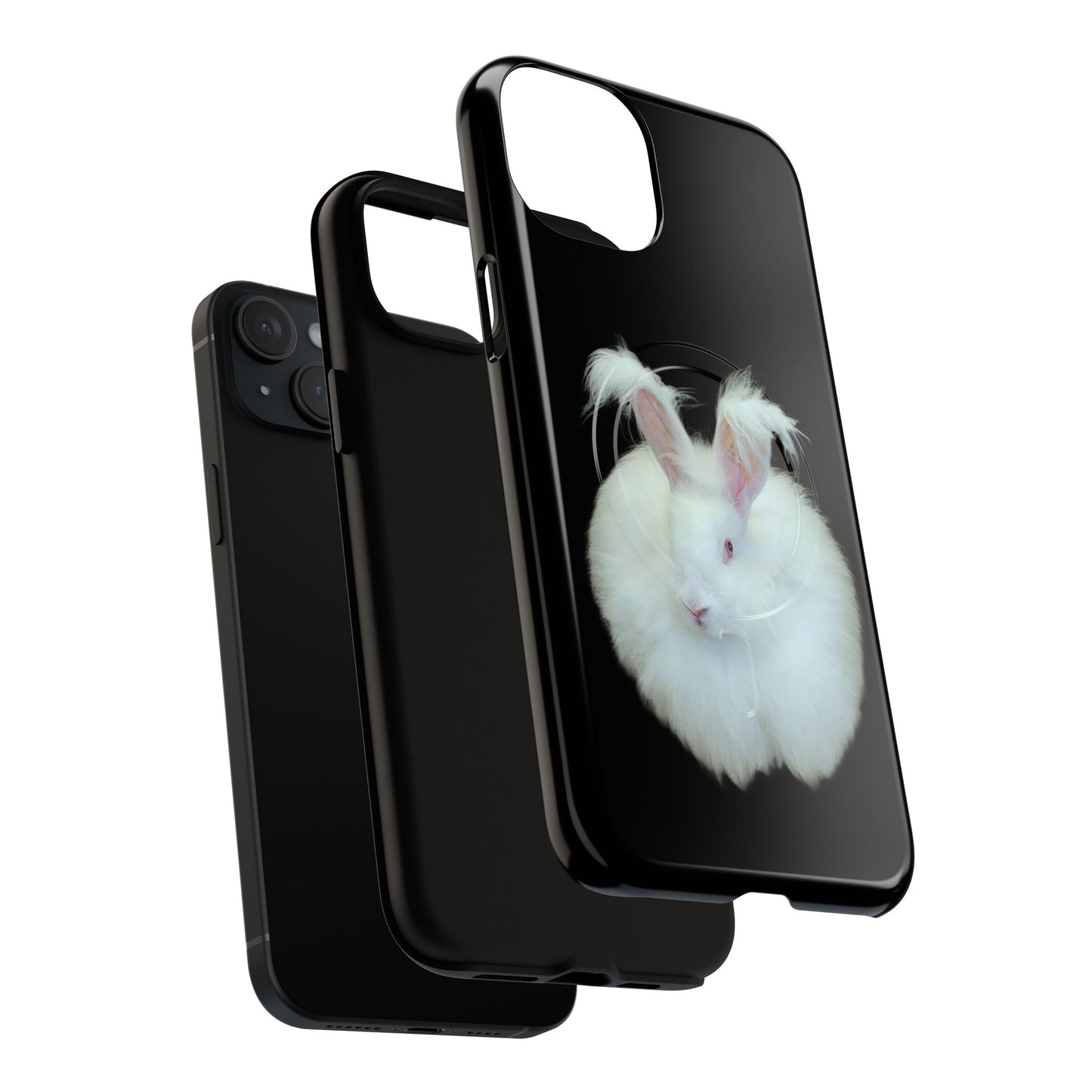 Angora Rabbit Tough Magnetic iPhone Cases