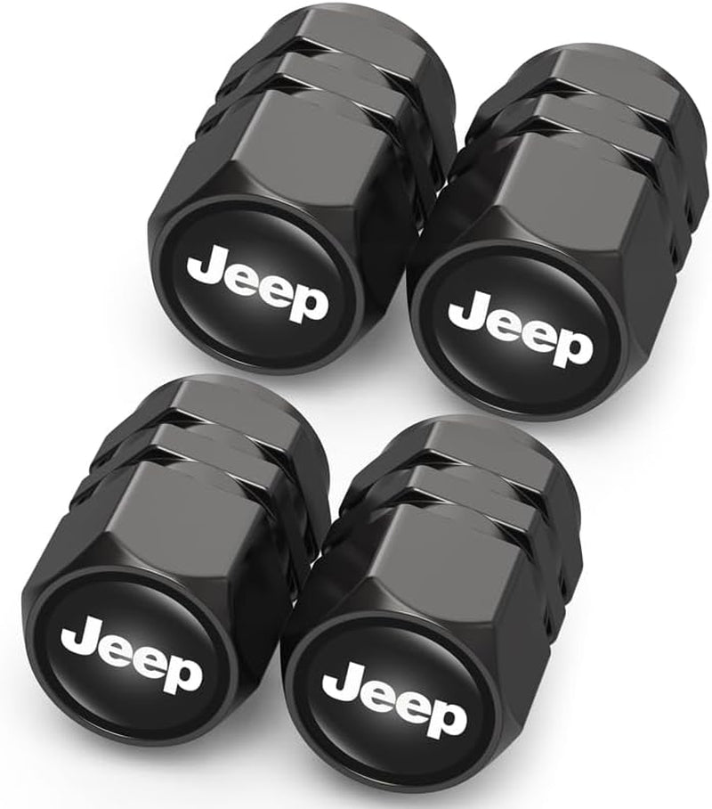 4Pcs Metal Car Tire Valve Stem Caps,Car Tire Air Caps Cover for Toyota Corolla Avalon Camry Prius Allion RAV4 Highlander, Anti-Corrosion Premium Alloy Leak-Proof Car Tire Accessories Black