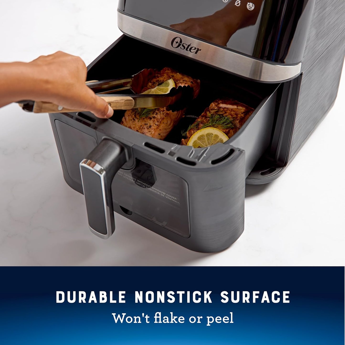 Air Fryer, 6 Quart Digital Air Fryer, Large Air Fryer with Window