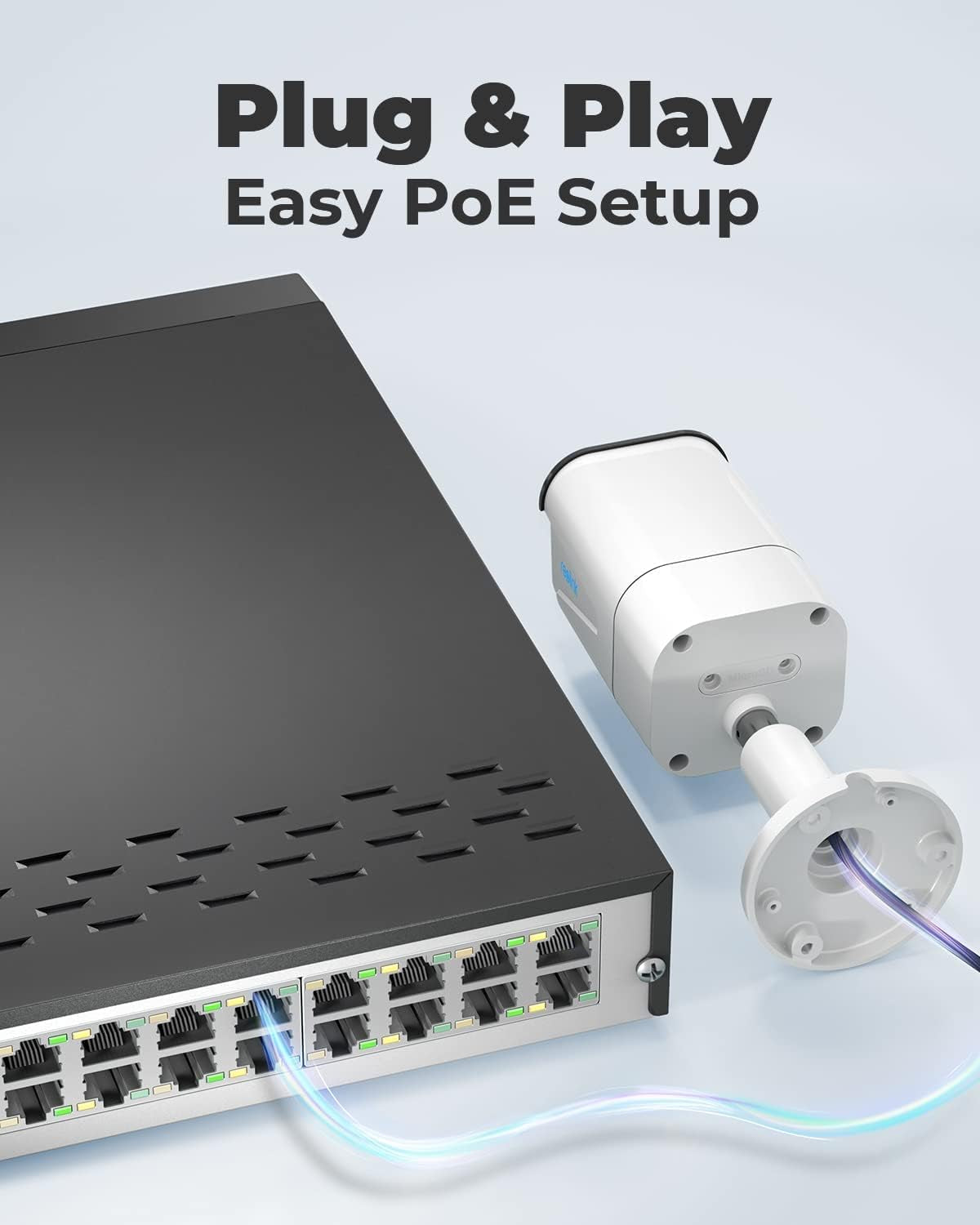 4K Security Camera System, RLK16-800B8 8Pcs H.265 Poe Wired with Person Vehicle Detection, 8MP/4K 16CH NVR with 4TB HDD for 24-7 Recording TRUCK DRIVER