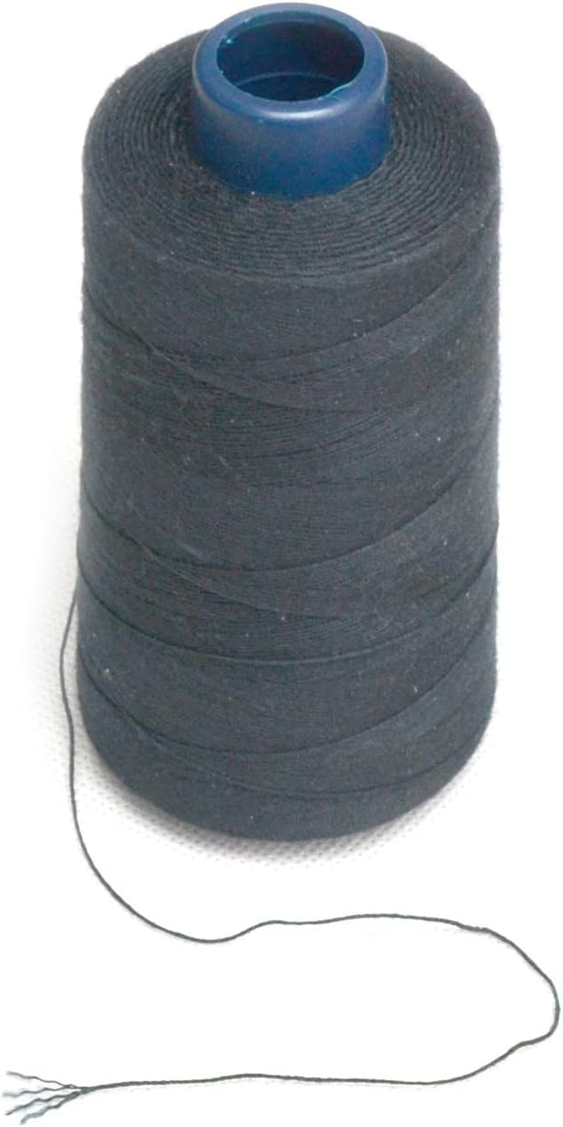 Black Weaving Thread 100% Polyester for Making Wig Sewing Hair Weft Hair Extension 1Pc (1Pc, Black)