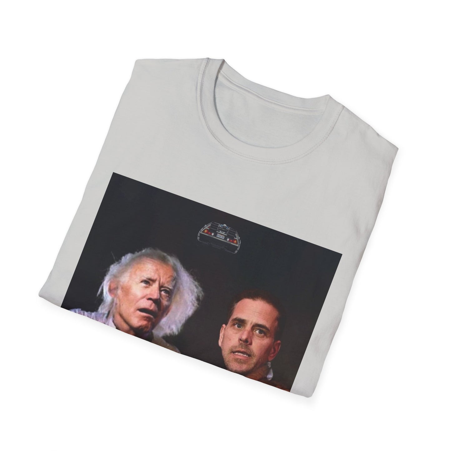 Hunter Biden Convicted Felon Pardon Back to the basement Unisex Softstyle T-Shirt