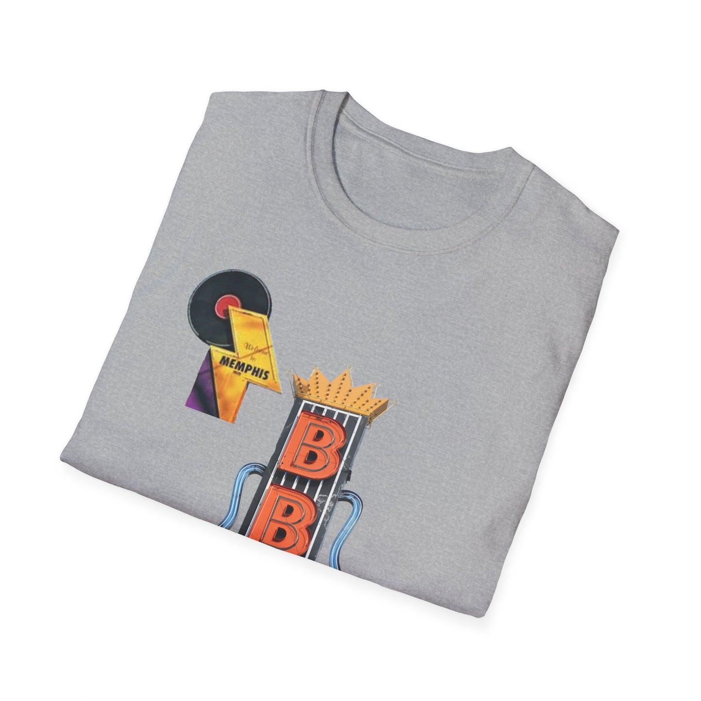 B.B. King's Blues Club Memphis TN Unisex Softstyle T-Shirt