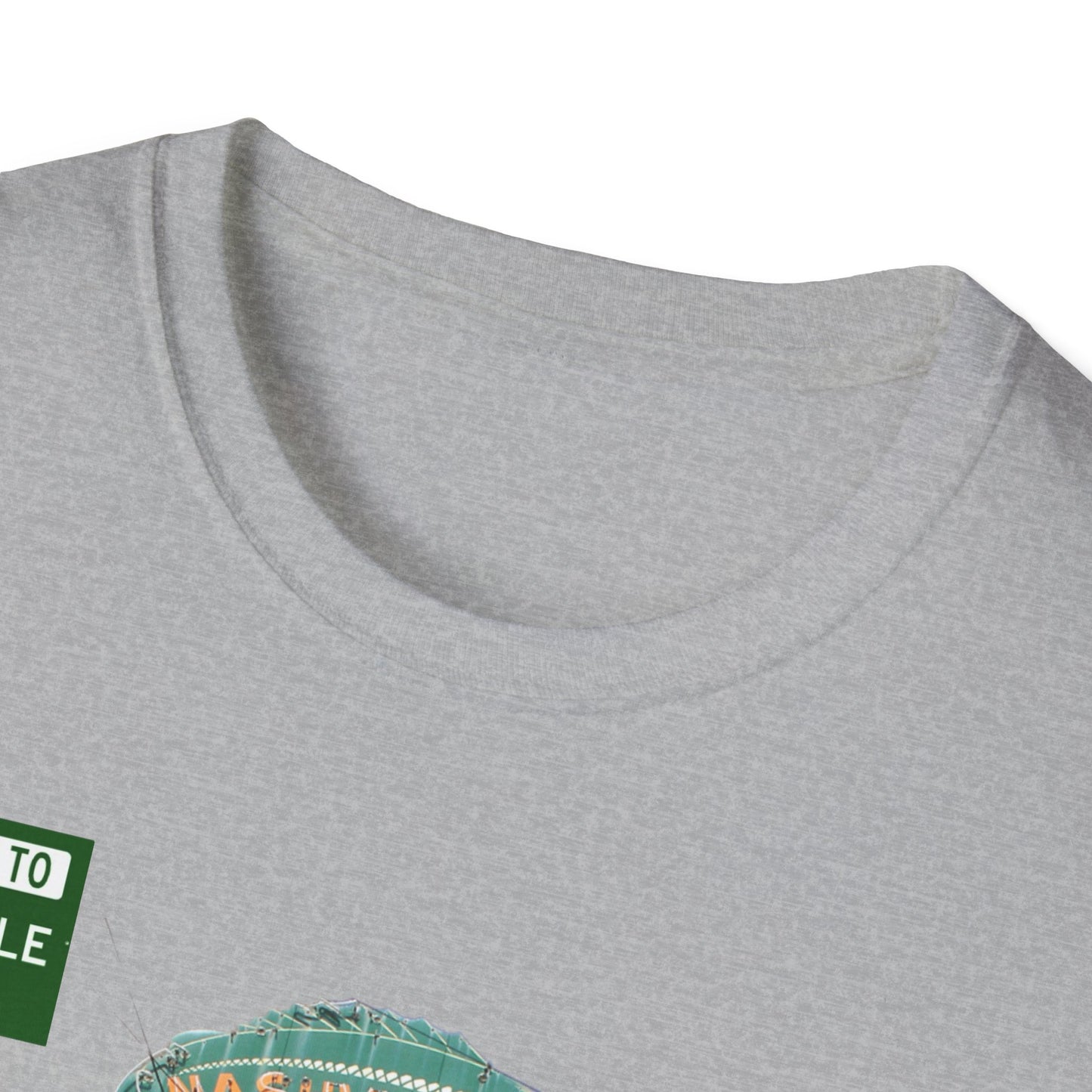 RETRO VINTAGE Nashville Sporting Goods [gone] Nashville, TN Unisex Softstyle T-Shirt