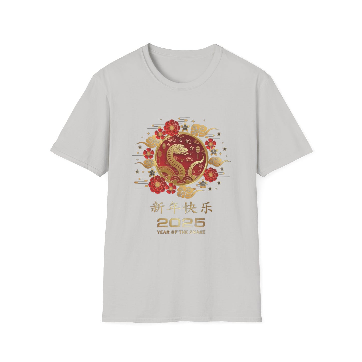 Year Of The Snake 2025 Lunar New Year Chinese Unisex T-Shirt