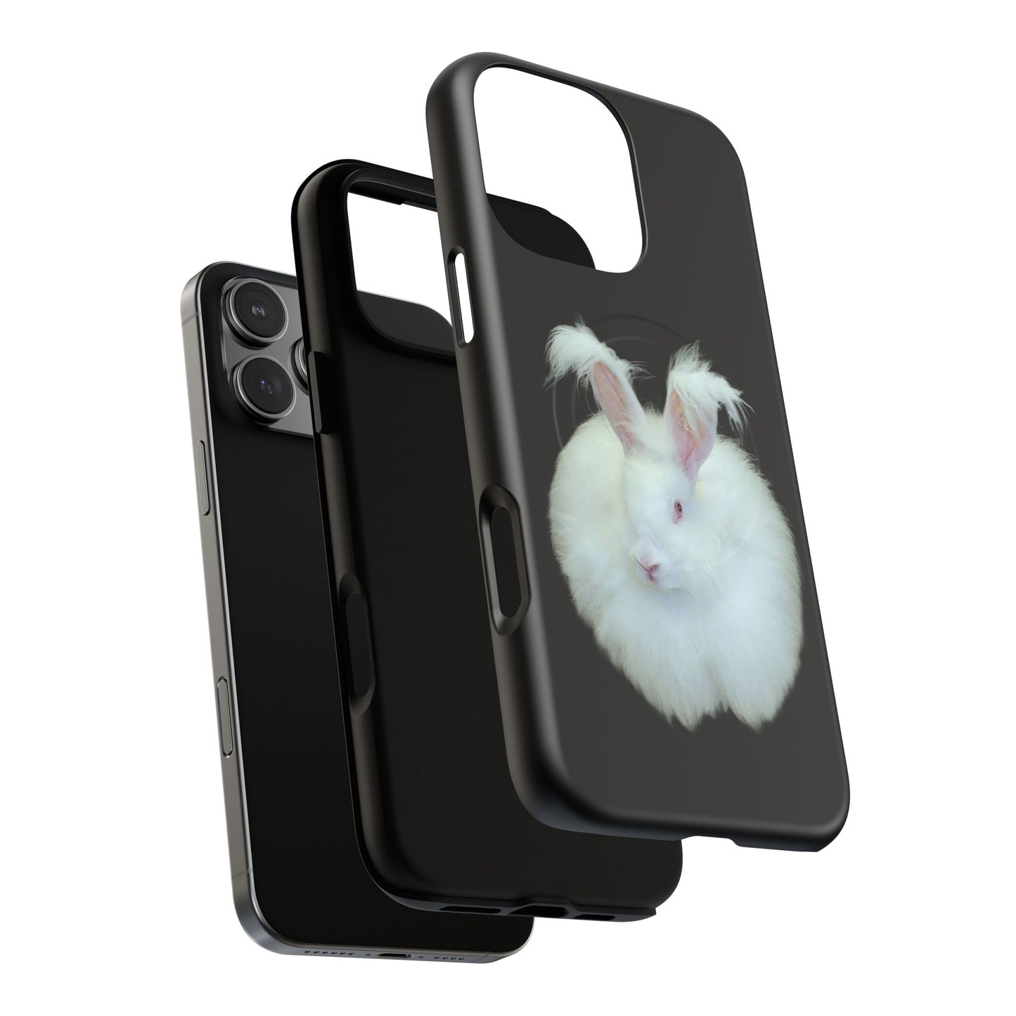 Angora Rabbit Tough Magnetic iPhone Cases