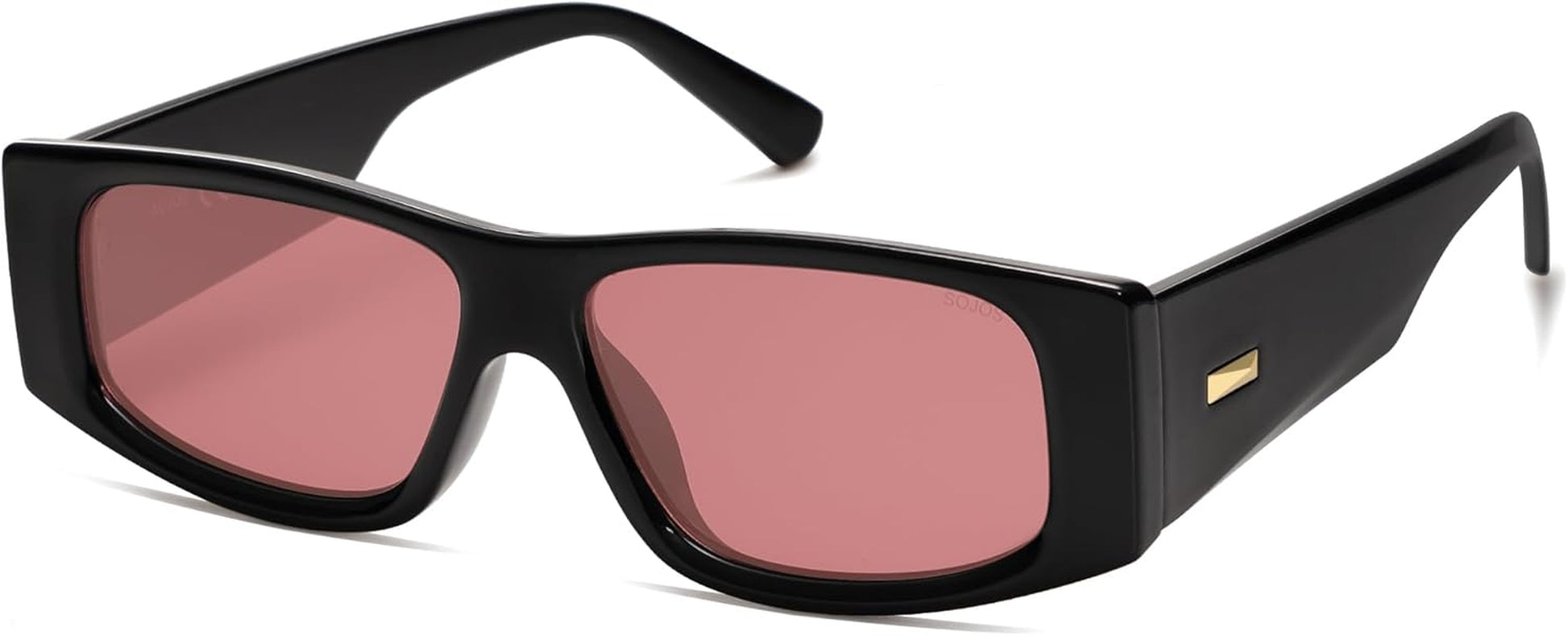 Trendy Y2K Rectangle Polarized Sunglasses for Women Men Fashion Designer Rave Sunglasses SJ2228