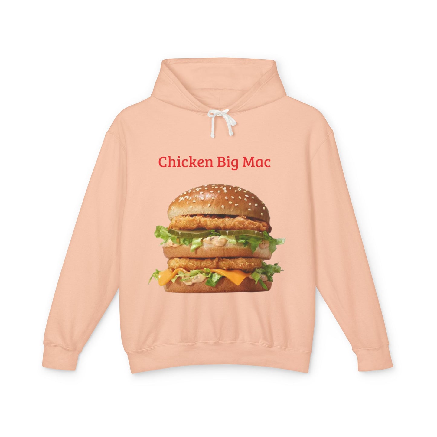 Chicken Big Mac Unisex Hooded Hoodie Sweatshirt