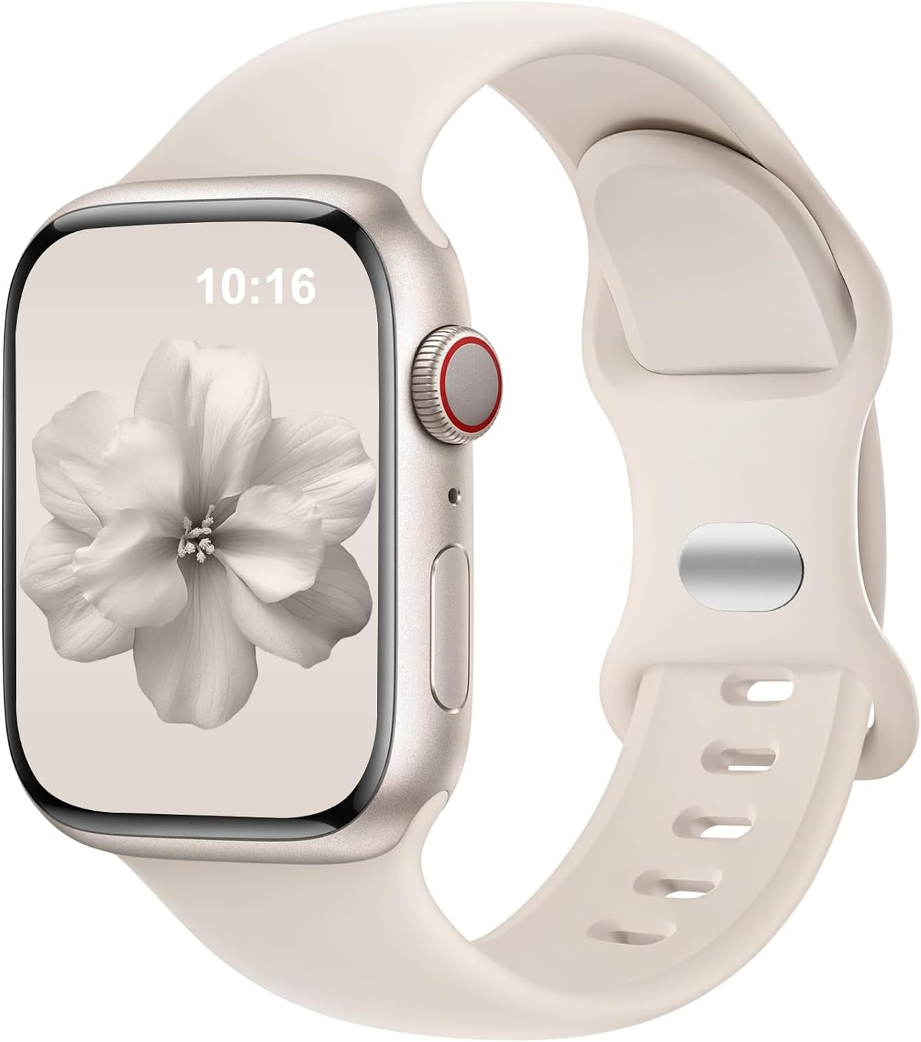 Sport Band Compatible with Apple Watch Band 38Mm 40Mm 41Mm 42Mm 44Mm 45Mm 49Mm for Women Men, Soft Silicone Waterproof Replacement Strap for Apple Watch SE Iwatch Series 9 Series 8 Series 7 6 5 4 3 2 1 Ultra/Ultra 2