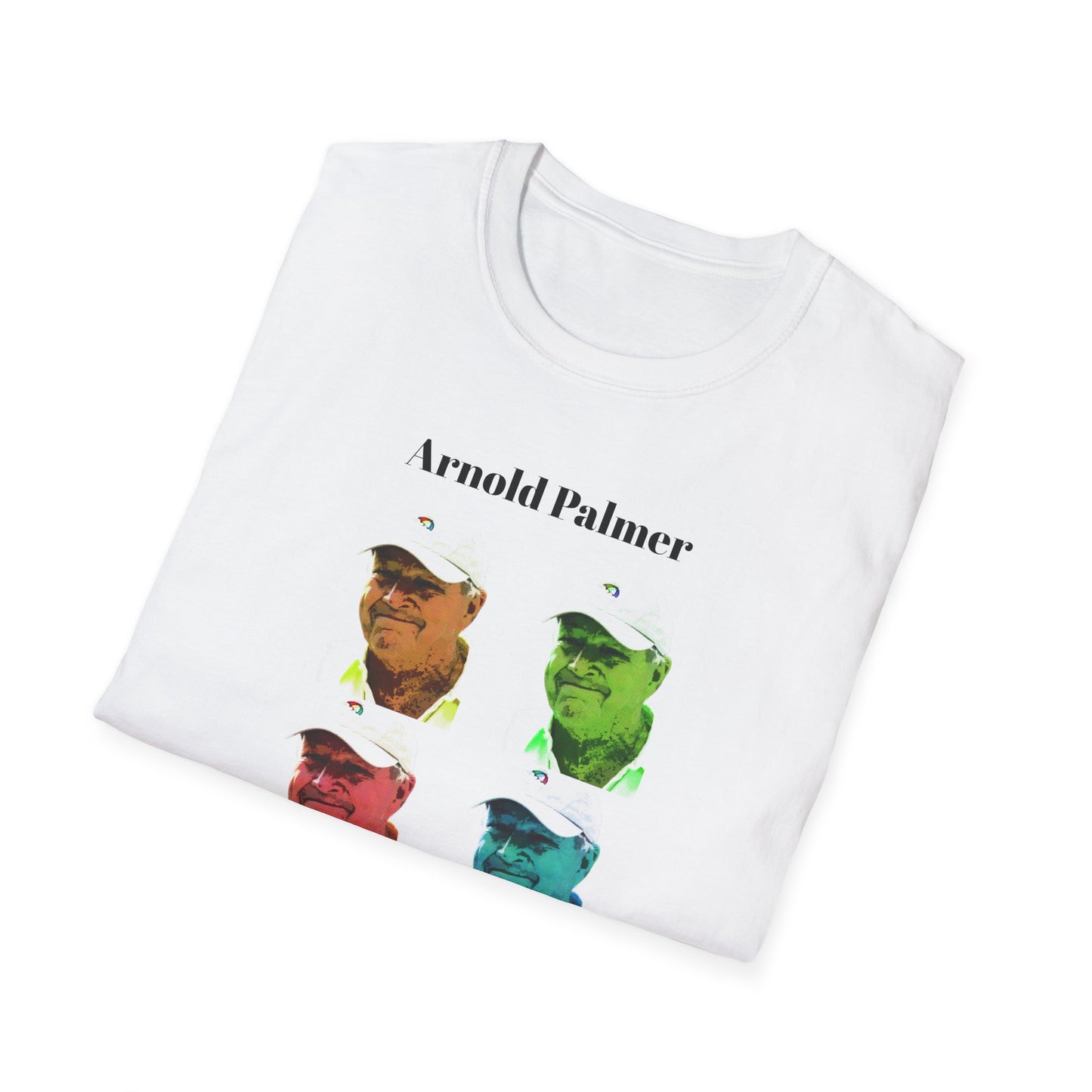 Arnold Palmer Andy Warhol Style Pop Art Unisex Softstyle T-Shirt