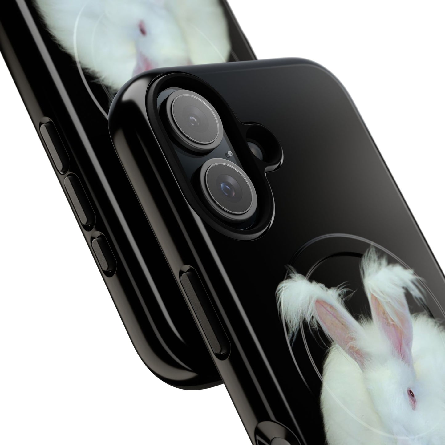 Angora Rabbit Tough Magnetic iPhone Cases
