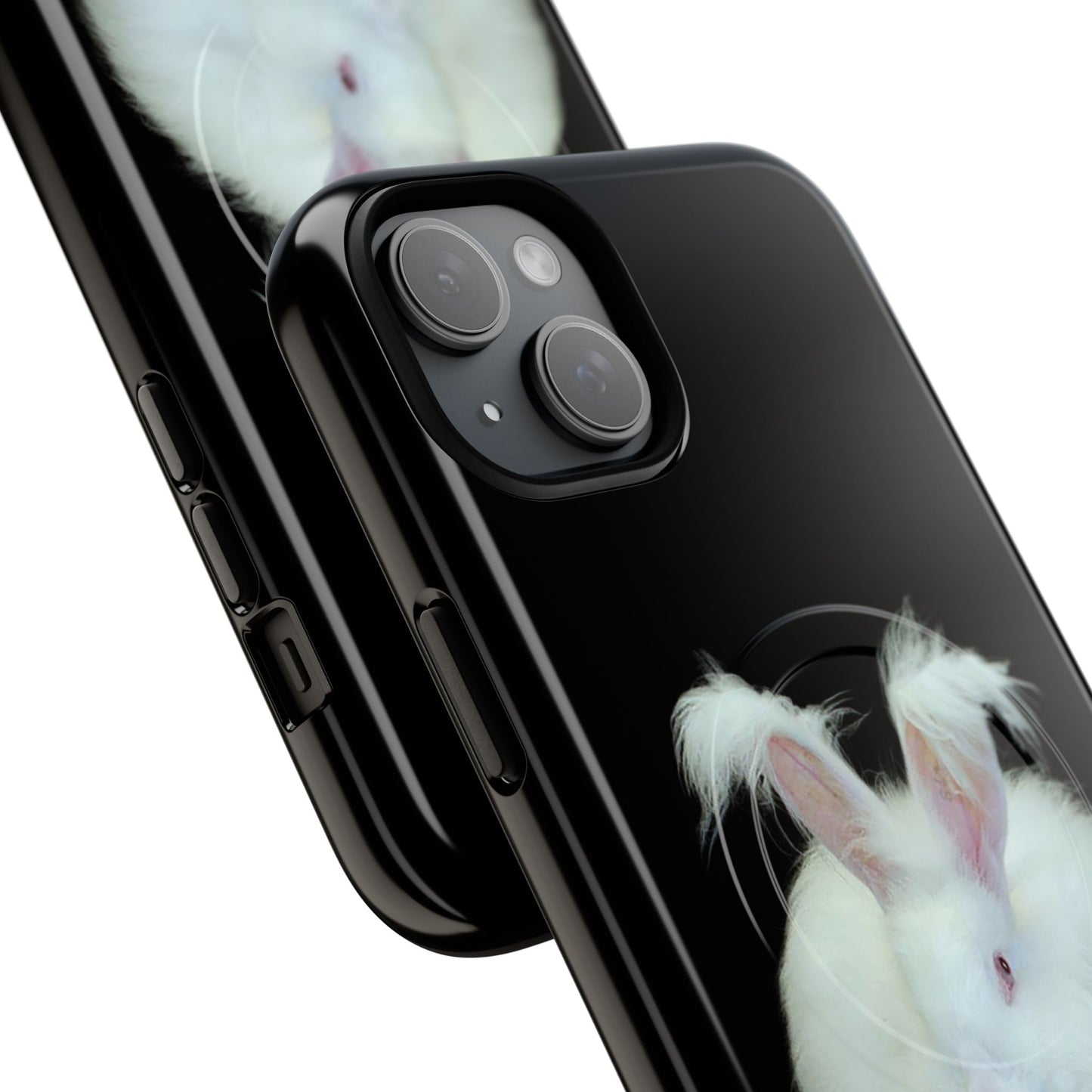 Angora Rabbit Tough Magnetic iPhone Cases
