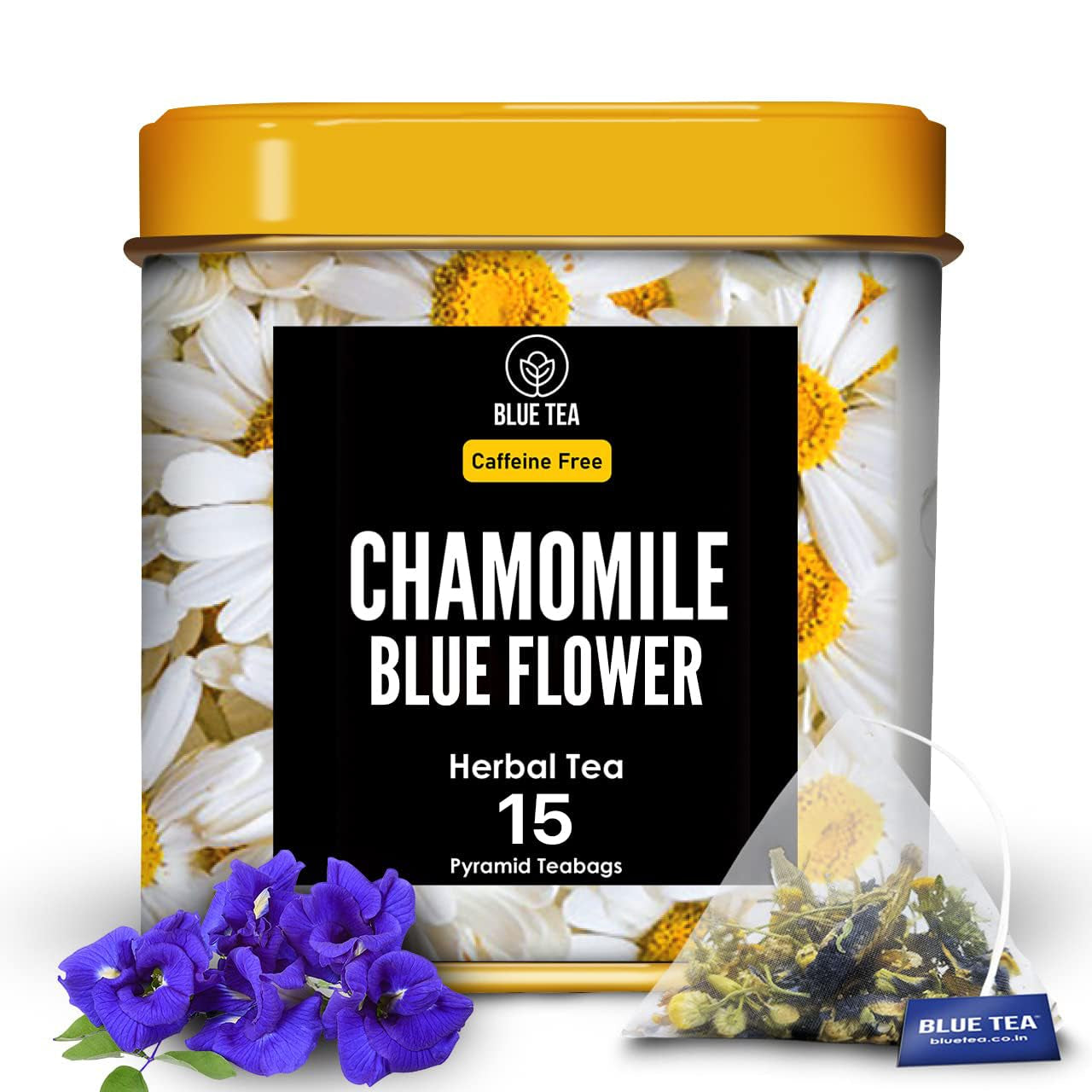 - Chamomile Tea - 1.05 Oz - 30+ Cups - Loose | SLEEP TEA | Herbal Tea - Caffeine Free - Flower Based - Vegan - Non-Bitter- Non-Gmo - Natural Ingredients | Pet Jar Packaging TLBH