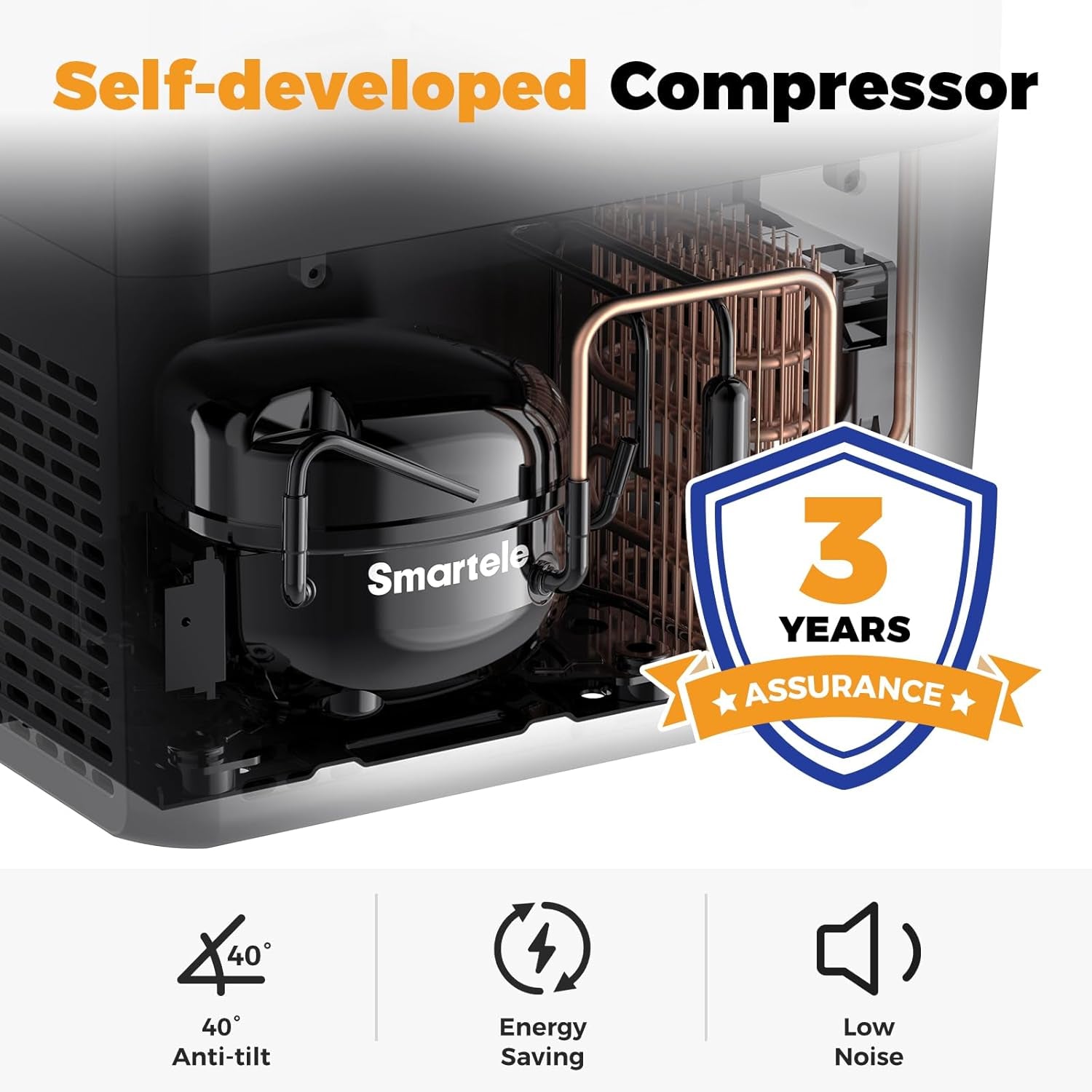 AJ30 Portable Refrigerator,Portable Freezer,32 Quart Electric Cooler,Car Refrigerator,12/24V DC Cable & 110/240V Ac,Car Fridge for Camping,Truck,Rv,Travel,Fishing TRUCK DRIVER