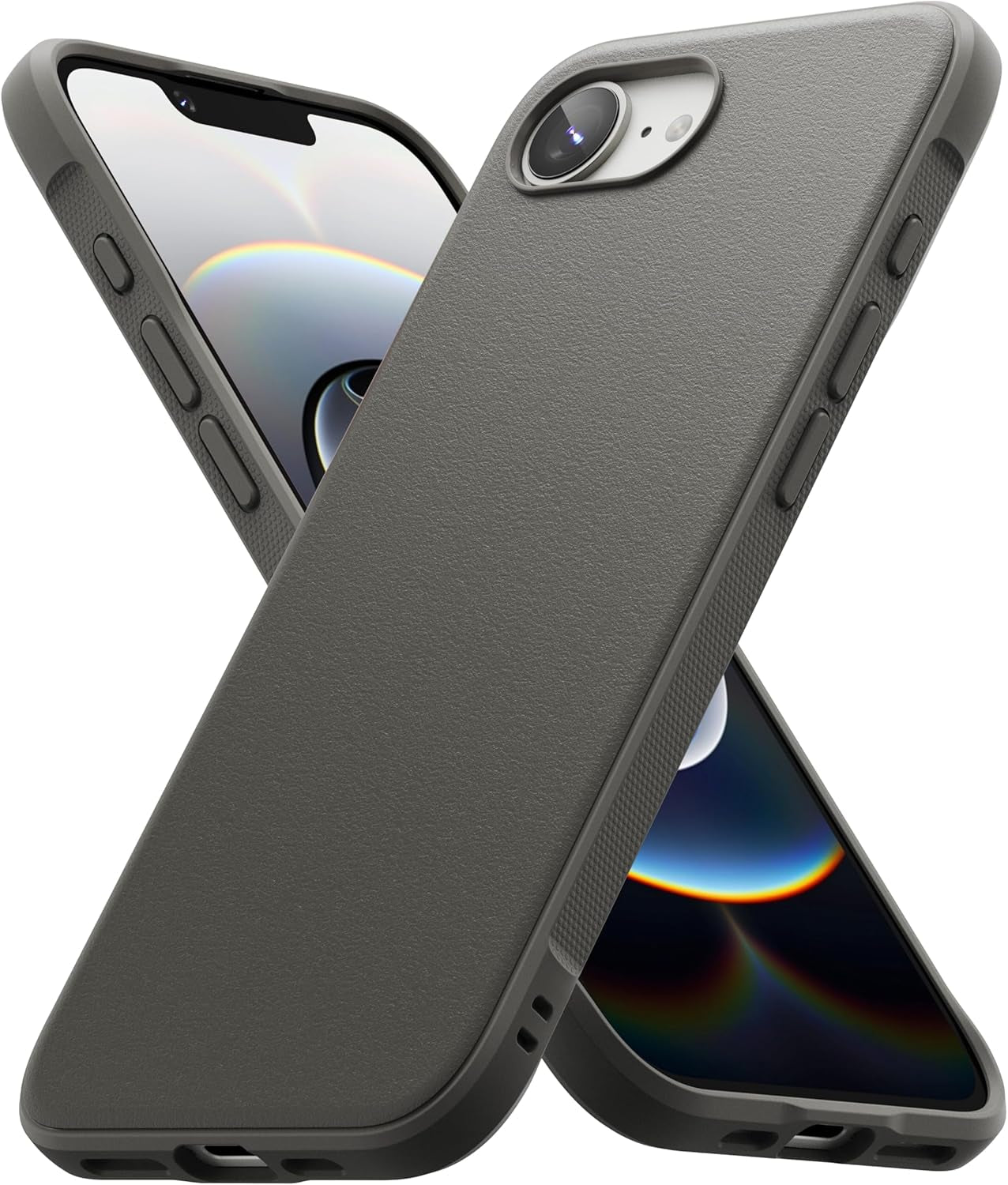Onyx [Feels Good in the Hand] Compatible with Iphone 16E Case, Anti-Fingerprint Technology Prevents Oily Smudges Non-Slip Enhanced Grip Precise Cutouts for Camera - Black