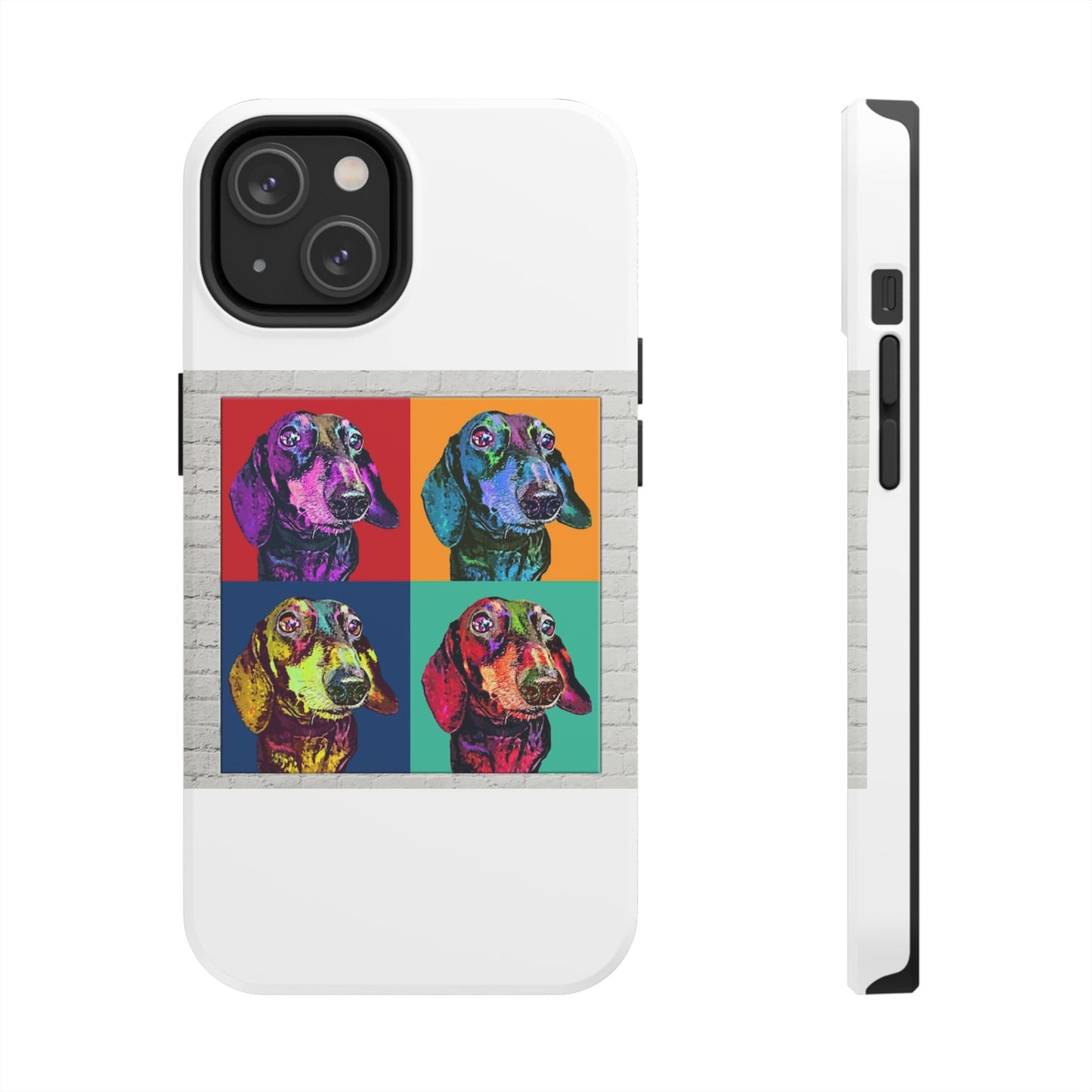 Andy Warhol Custom POP ART Pet Dog Tough Phone Cases