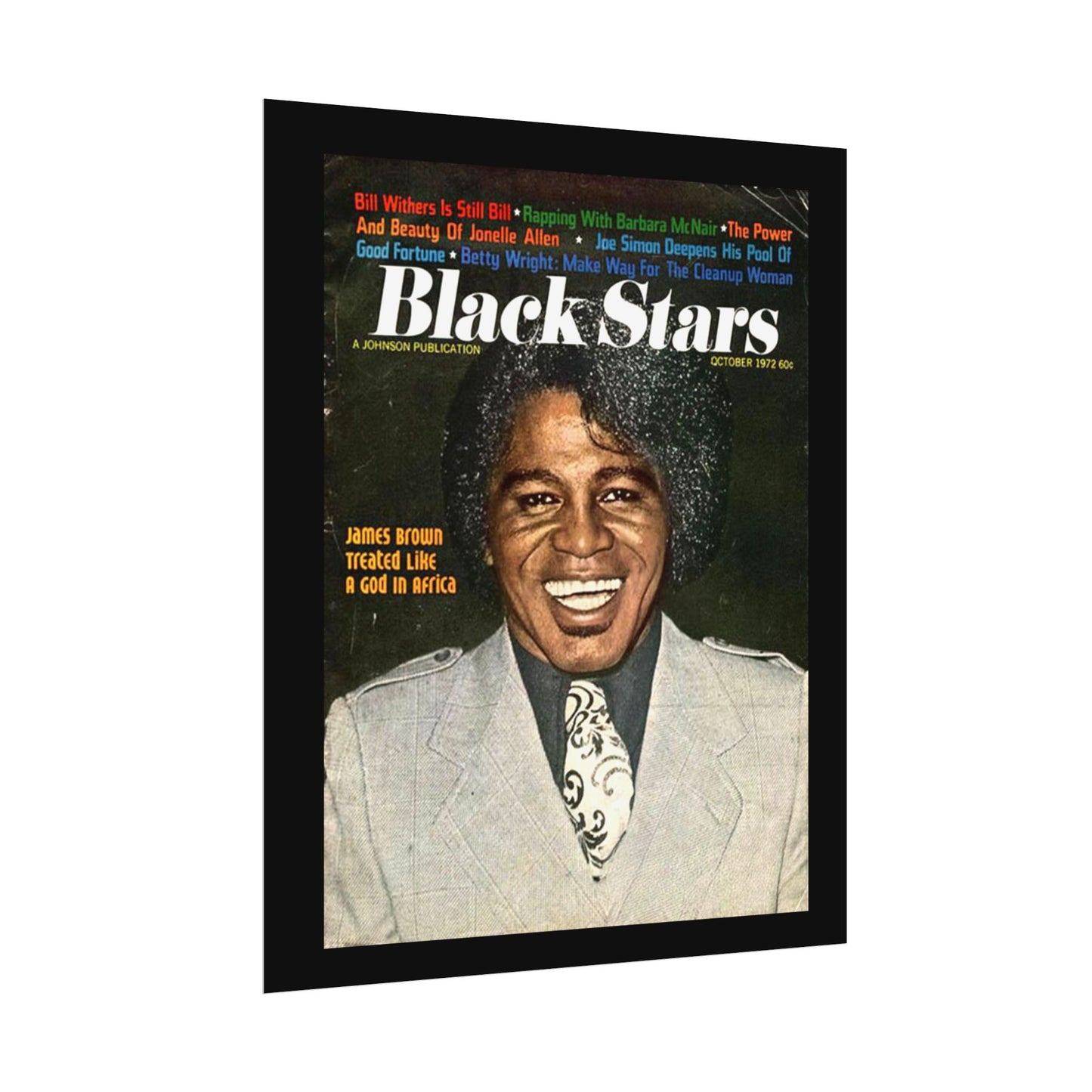 Rolled Posters - JAMES BROWN