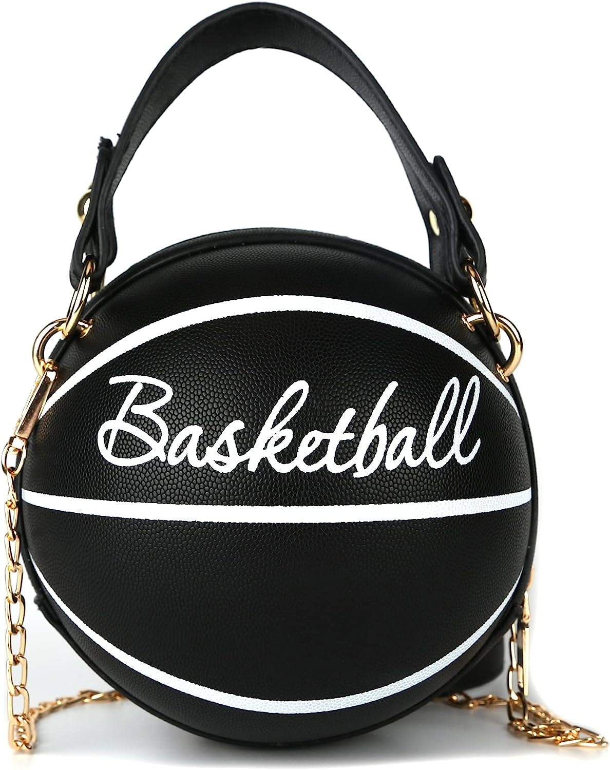 Adorable Basketball-Shaped Shoulder Bag for Girls