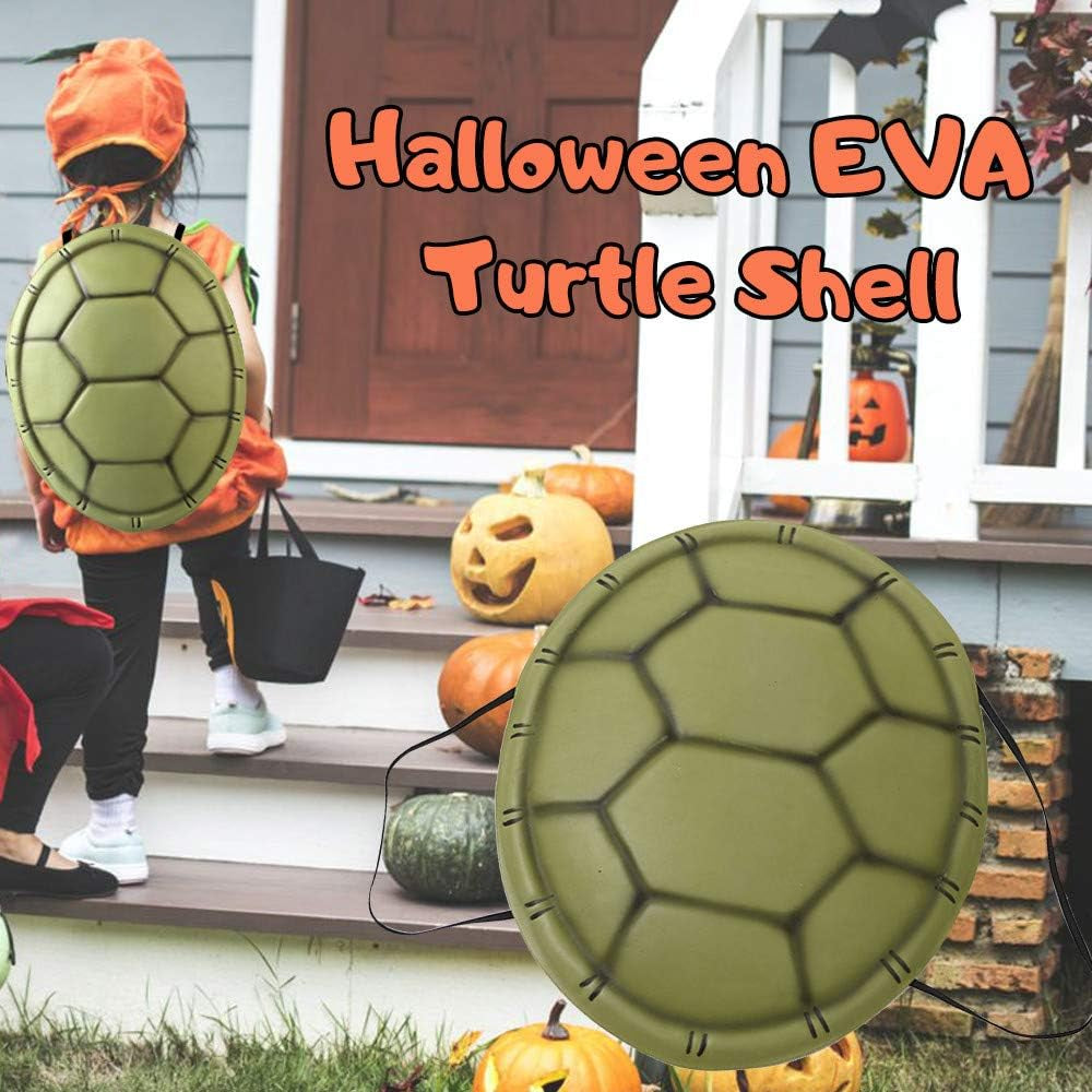 Halloween Costume EVA Turtle Shell,Halloween Cosplay Costume Party Accessory,Halloween Dress up Costume Accessories